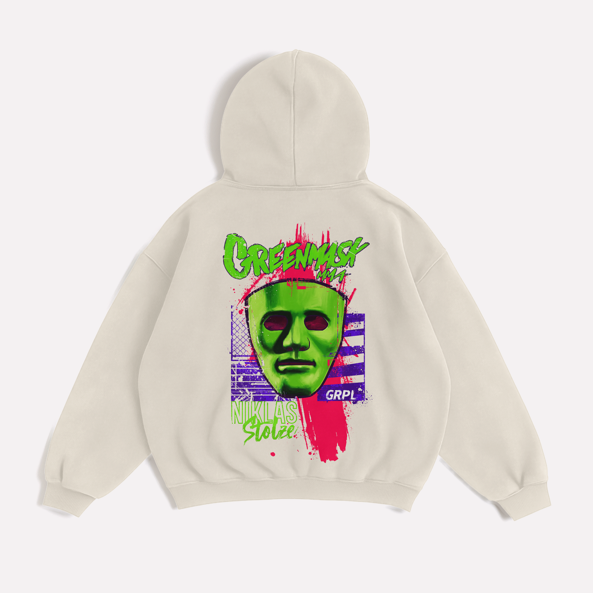 "Niklas Stolze" Collab Oversized Hoodie - GRPL-Brand