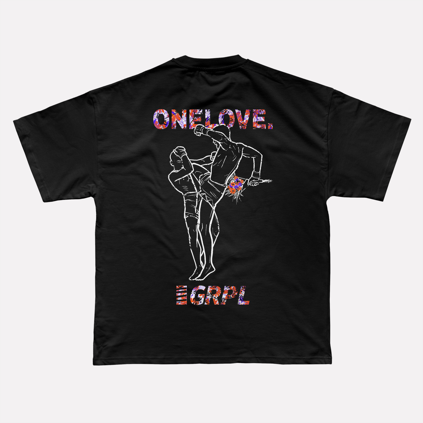 "GRPL X NIKO SAMSONIDSE FIGHT" Oversized Shirt - GRPL-Brand