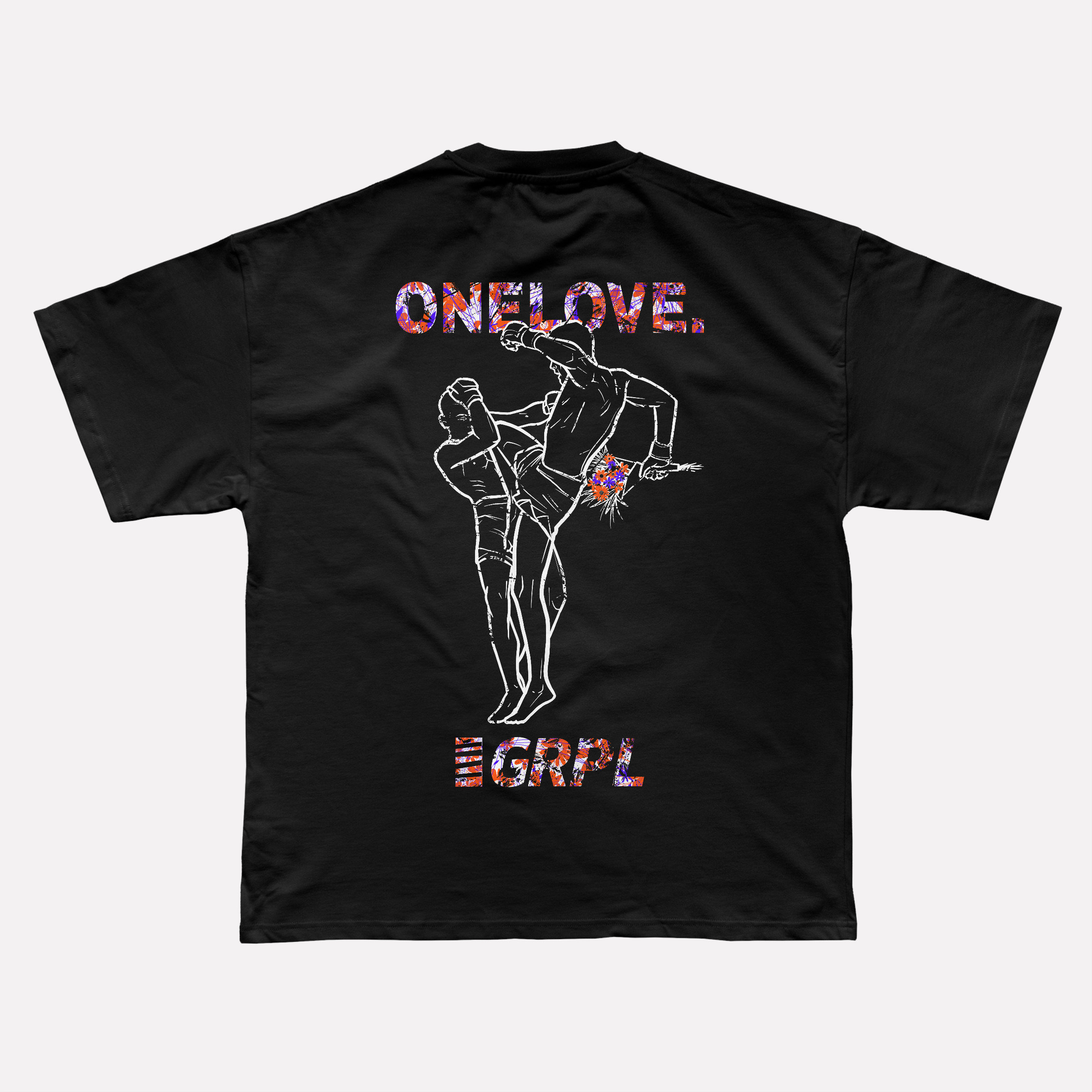 "GRPL X NIKO SAMSONIDSE FIGHT" Oversized Shirt