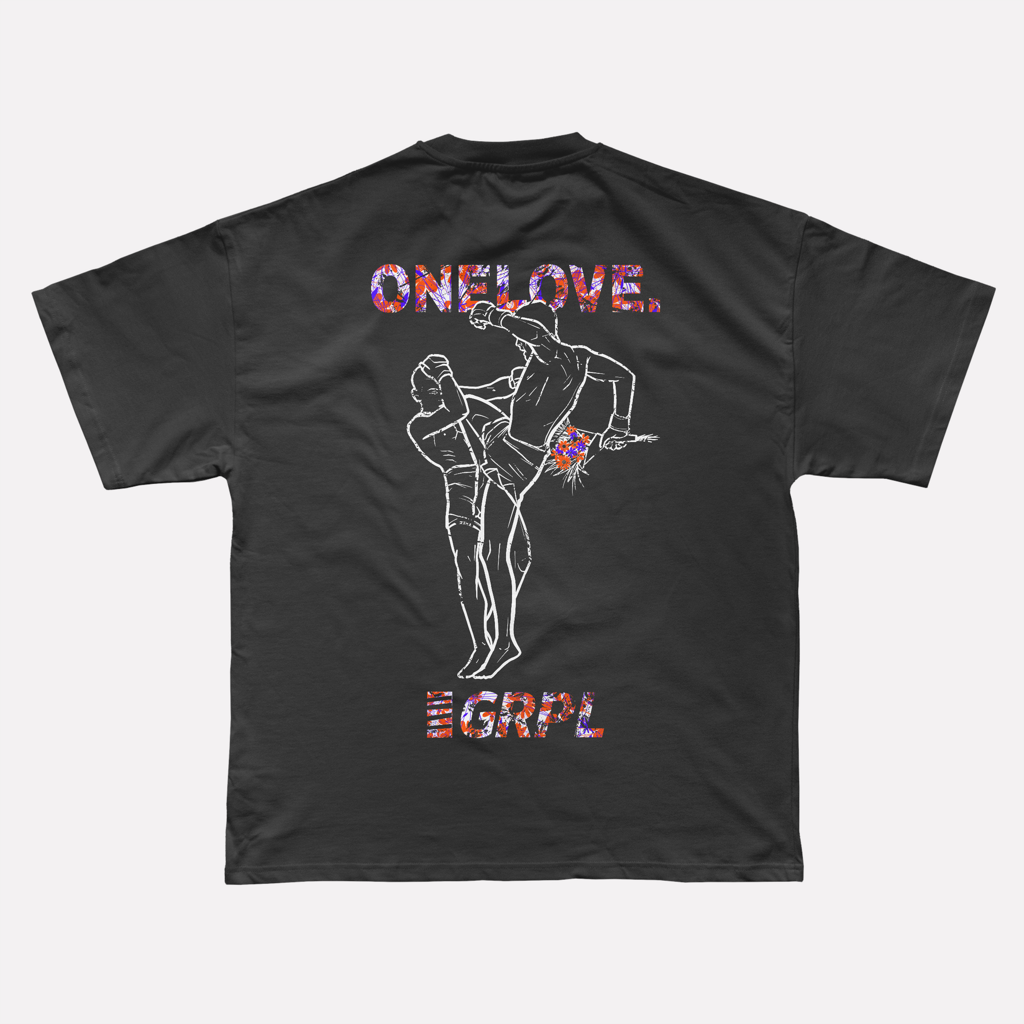 "GRPL X NIKO SAMSONIDSE FIGHT" Oversized Shirt - GRPL-Brand
