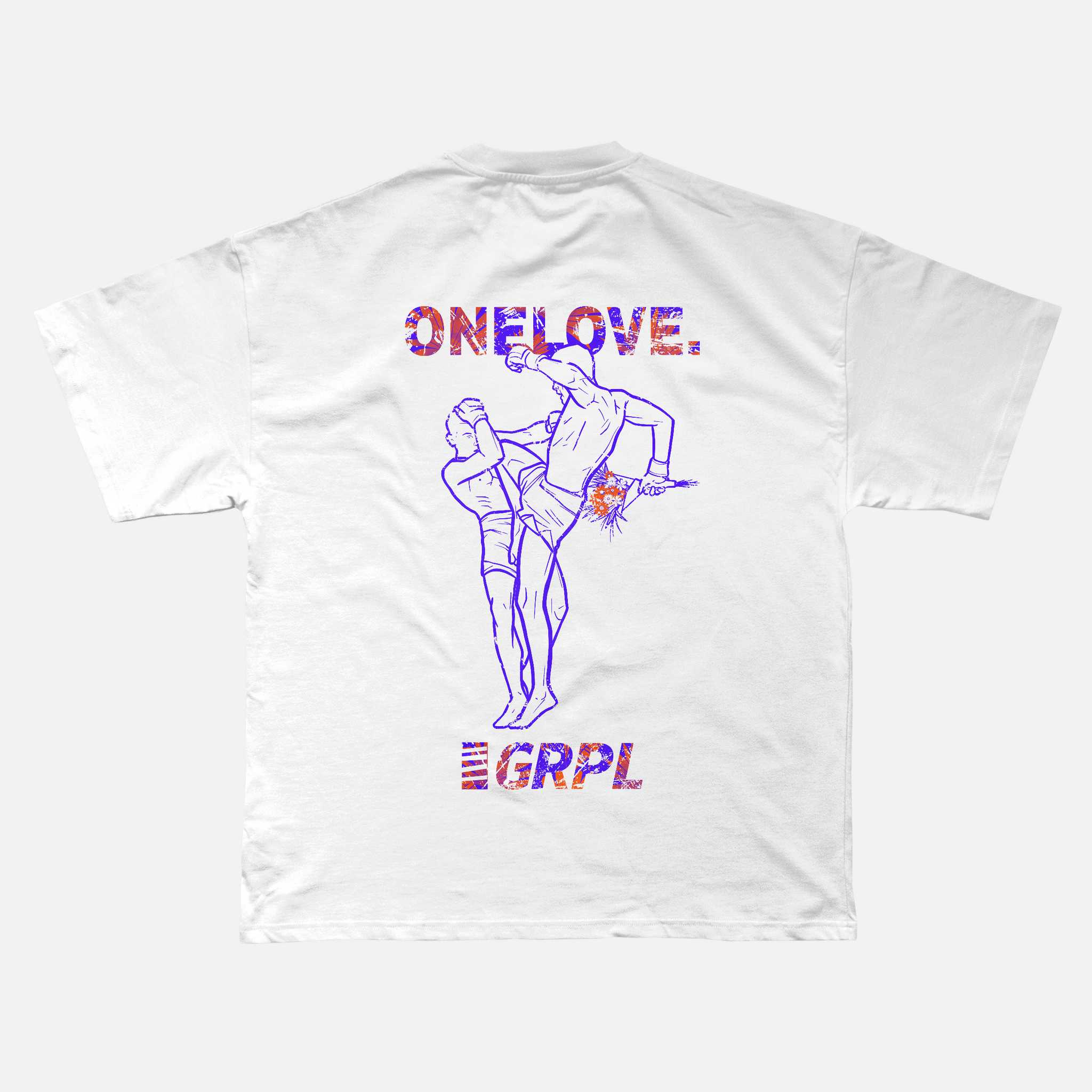 "GRPL X NIKO SAMSONIDSE FIGHT" Oversized Shirt - GRPL-Brand