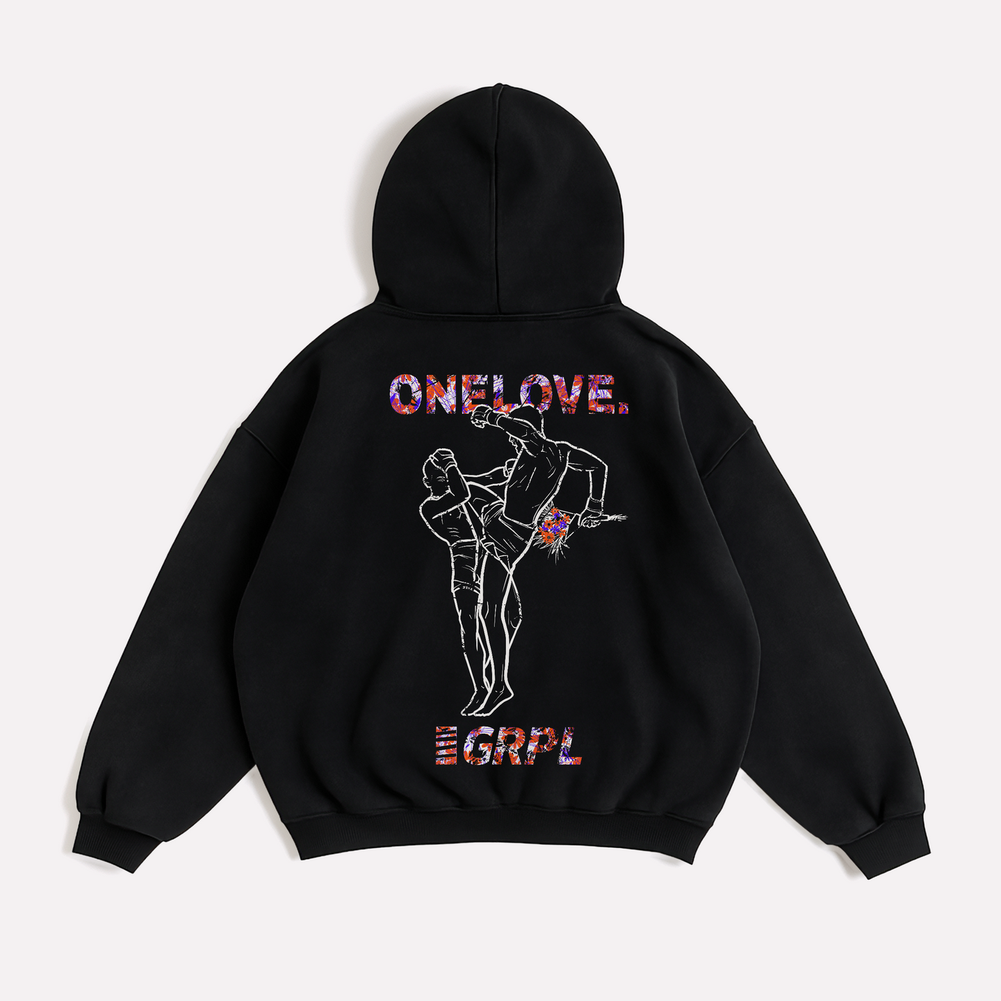 "GRPL x Niko Samsonidse Fight" Oversized Hoodie - GRPL-Brand