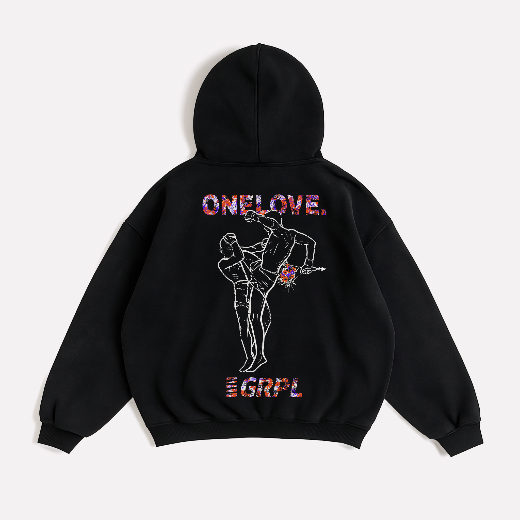 "GRPL x Niko Samsonidse Fight" Oversized Hoodie - GRPL-Brand