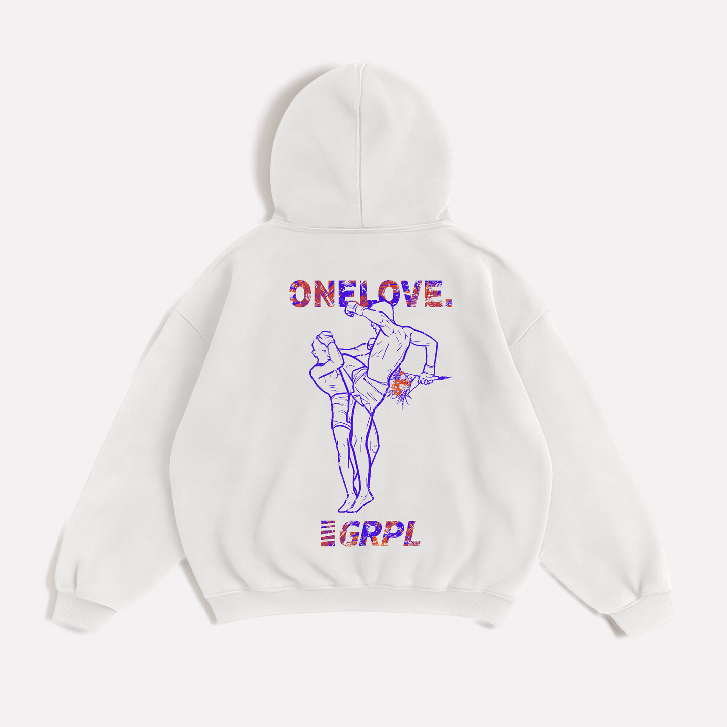 "GRPL x Niko Samsonidse Fight" Oversized Hoodie - GRPL-Brand