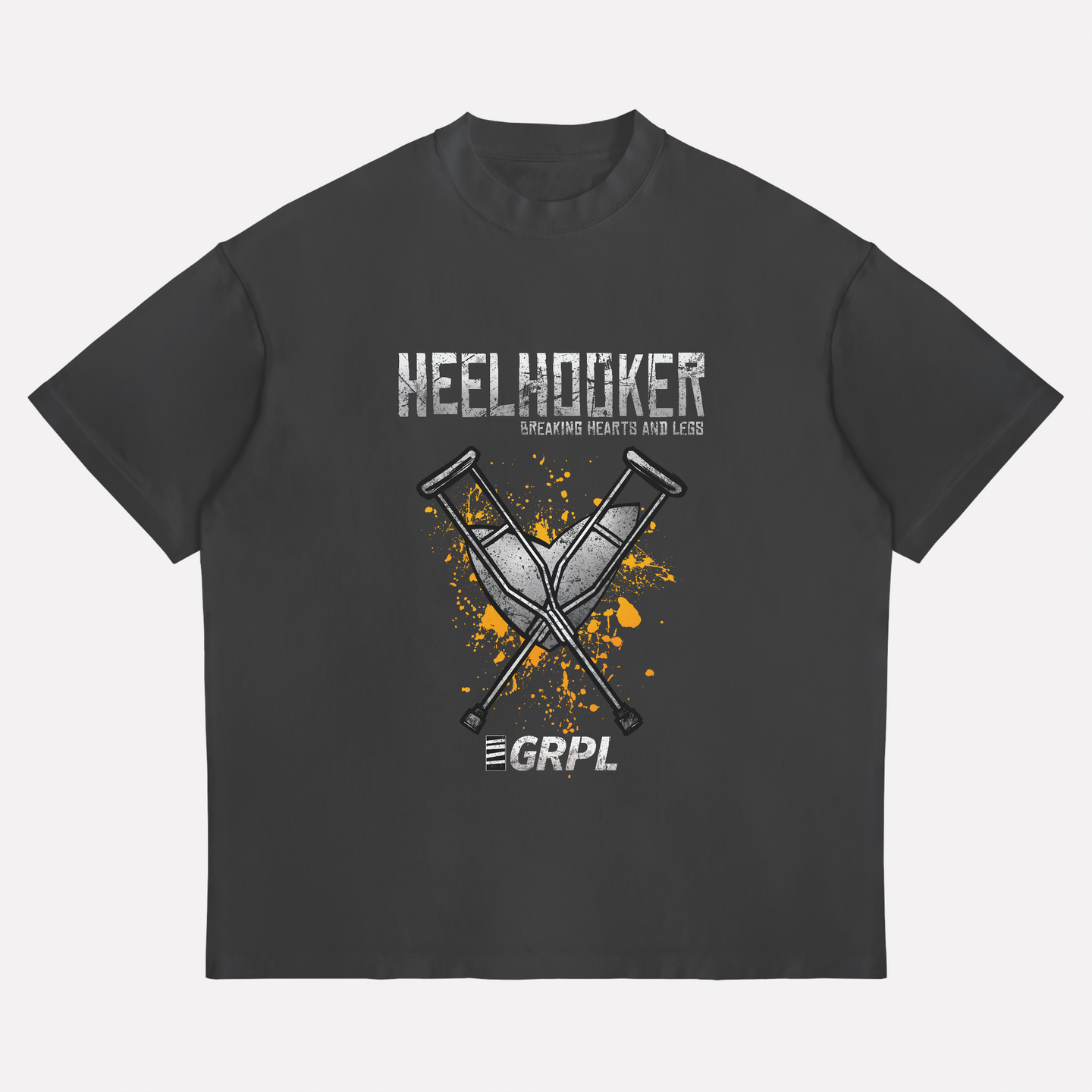 "Breaking Hearts"Oversized Shirt - GRPL-Brand