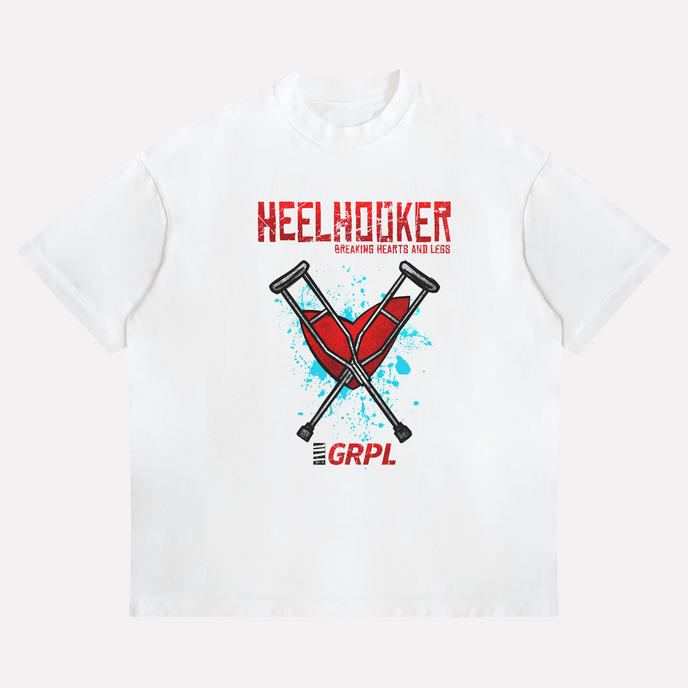 "Breaking Hearts"Oversized Shirt