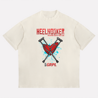 "Breaking Hearts"Oversized Shirt - GRPL-Brand