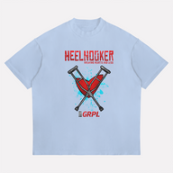 "Breaking Hearts"Oversized Shirt - GRPL-Brand