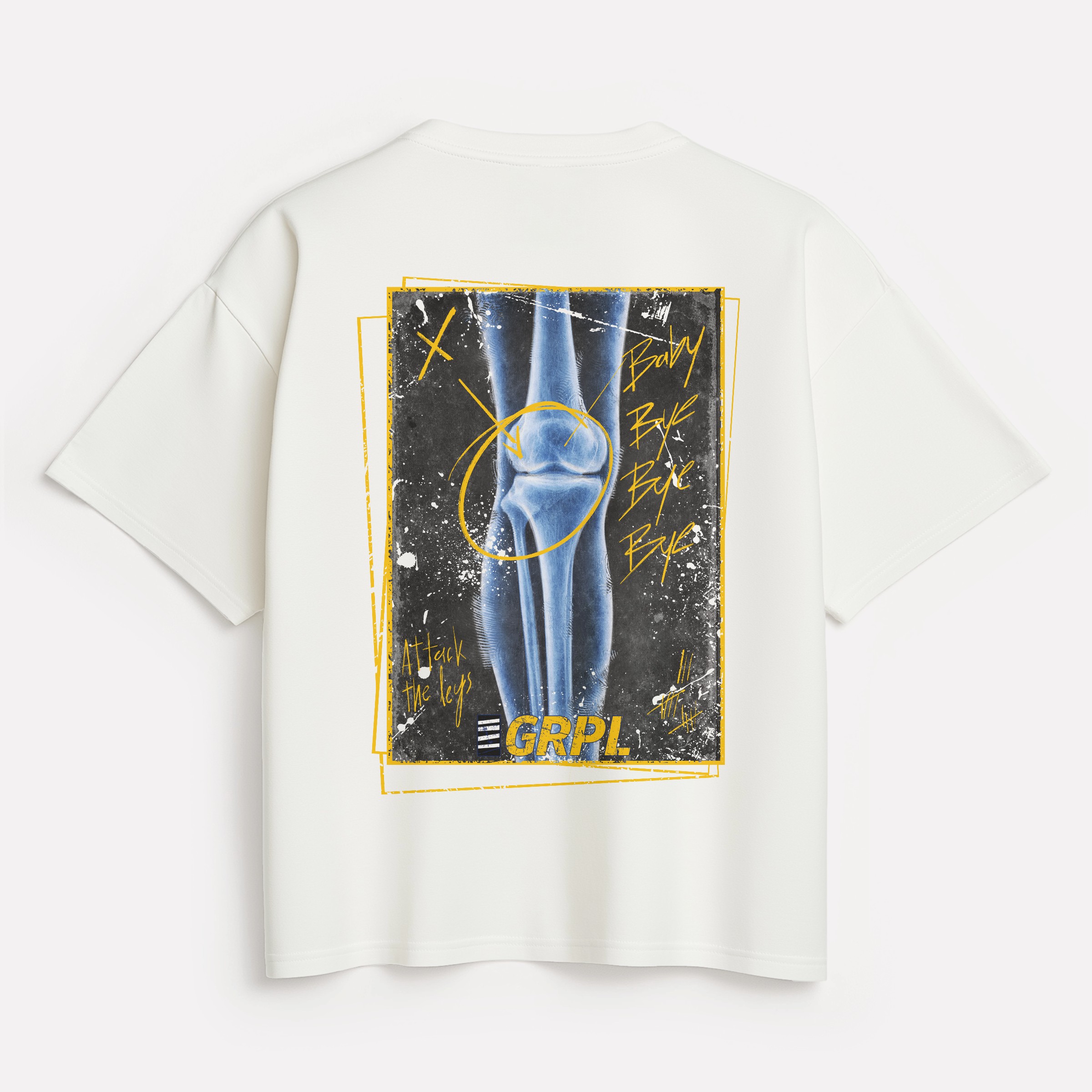 "Baby Bye Bye" Oversized Shirt