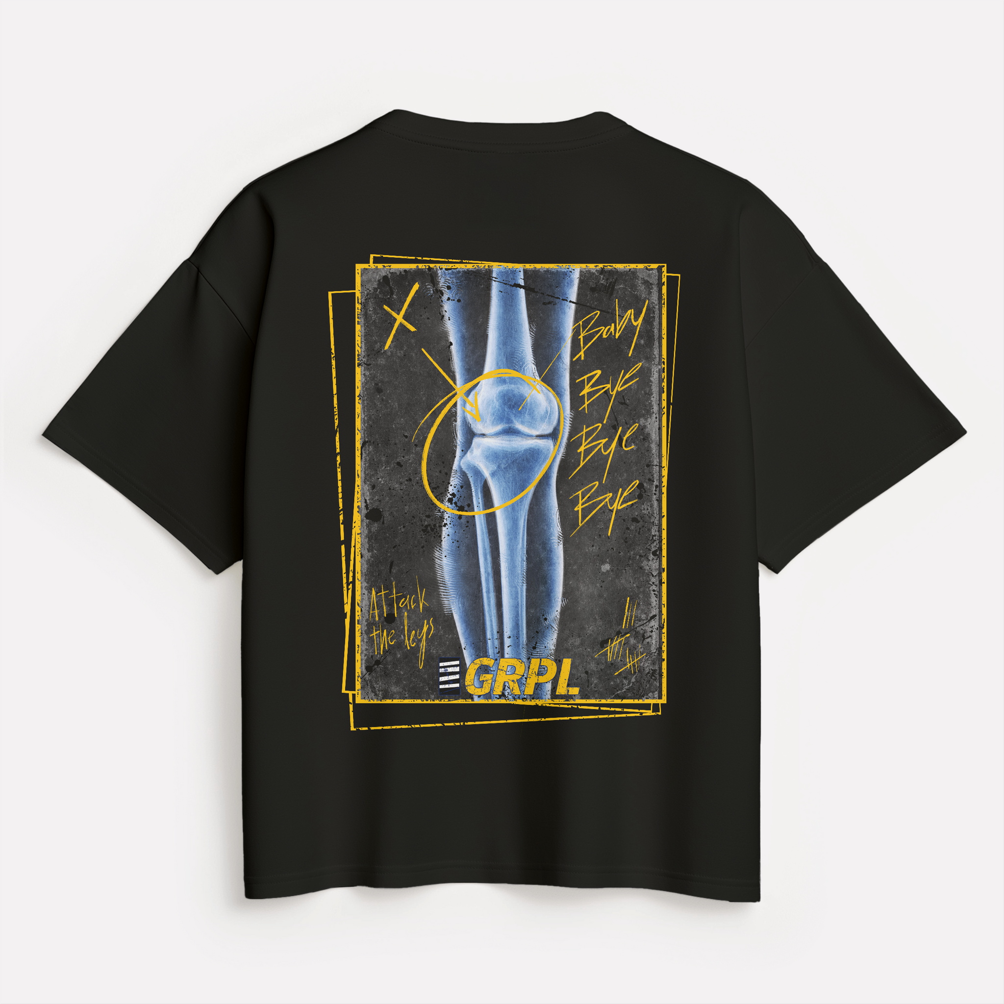 "Baby Bye Bye" Oversized Shirt - GRPL-Brand