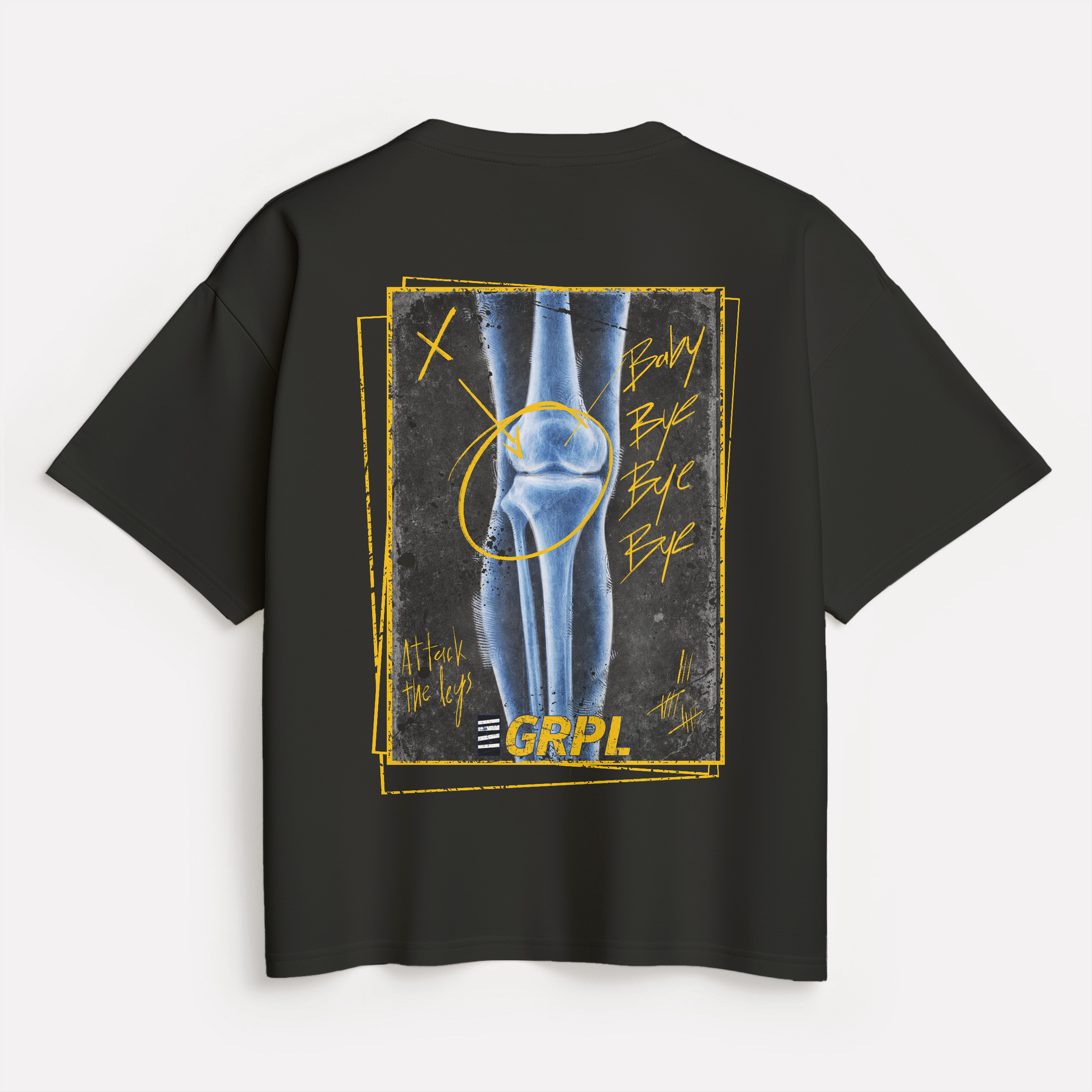 "Baby Bye Bye" Oversized Shirt - GRPL-Brand