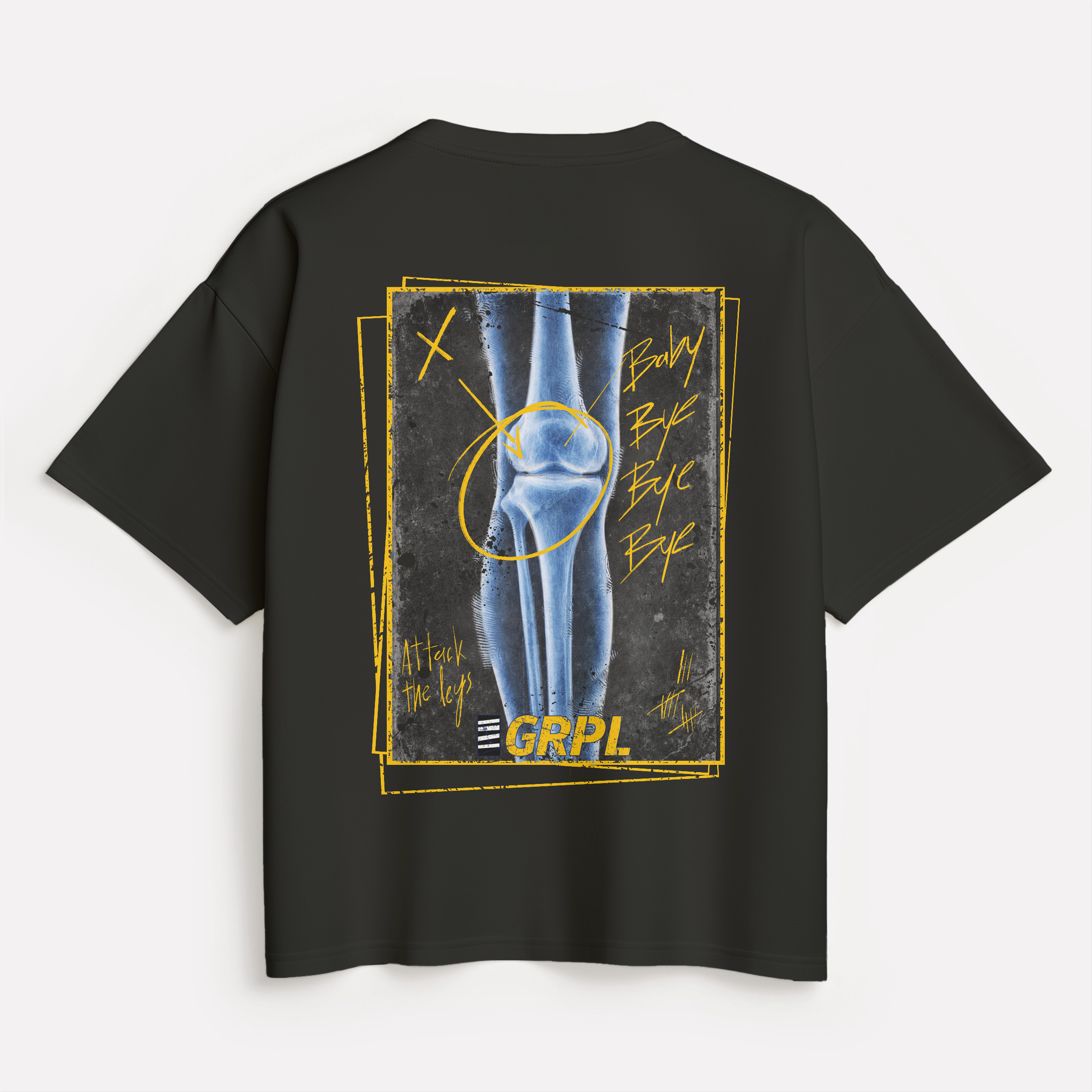 "Baby Bye Bye" Oversized Shirt