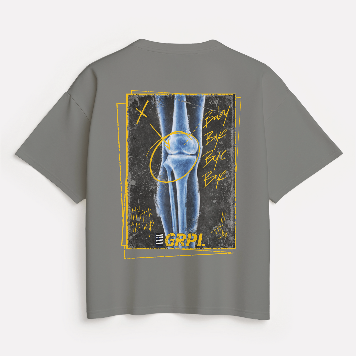 "Baby Bye Bye" Oversized Shirt - GRPL-Brand