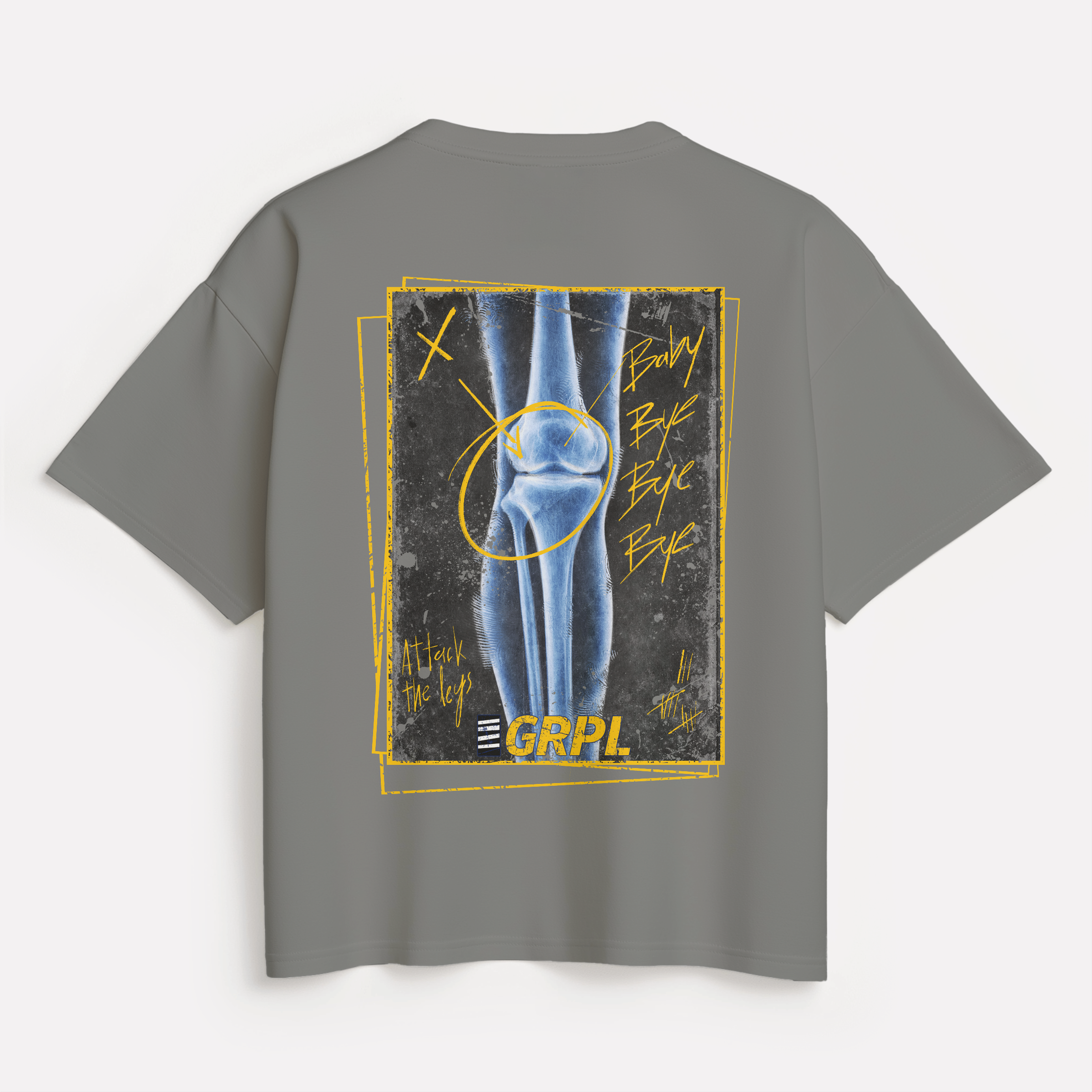 "Baby Bye Bye" Oversized Shirt