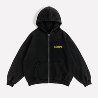 "Baby Bye Bye" Oversized Zipper Hoodie - GRPL-Brand