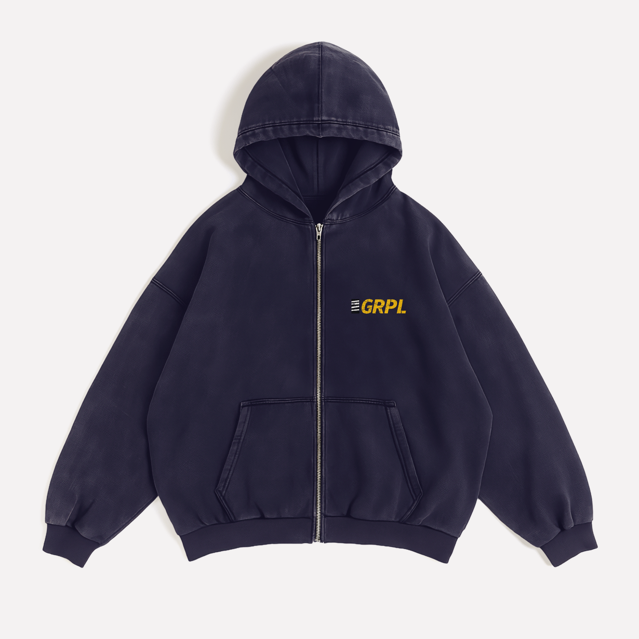"Baby Bye Bye" Oversized Zipper Hoodie - GRPL-Brand
