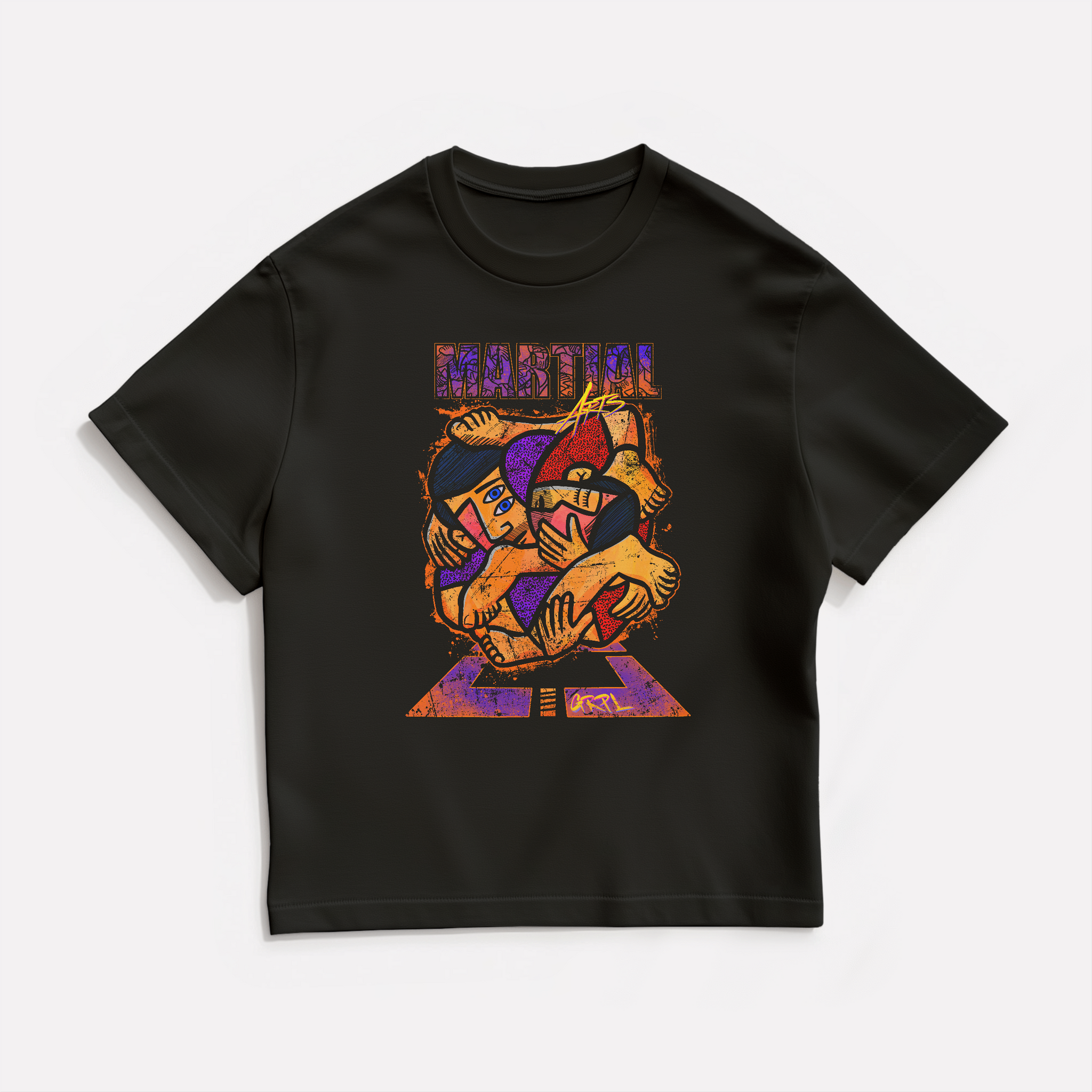 "Martial Arts"Oversized Shirt - GRPL-Brand