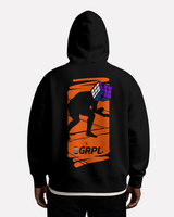 GRPL Heavy Oversized Hoodie – “Puzzle Mind” - GRPL-Brand