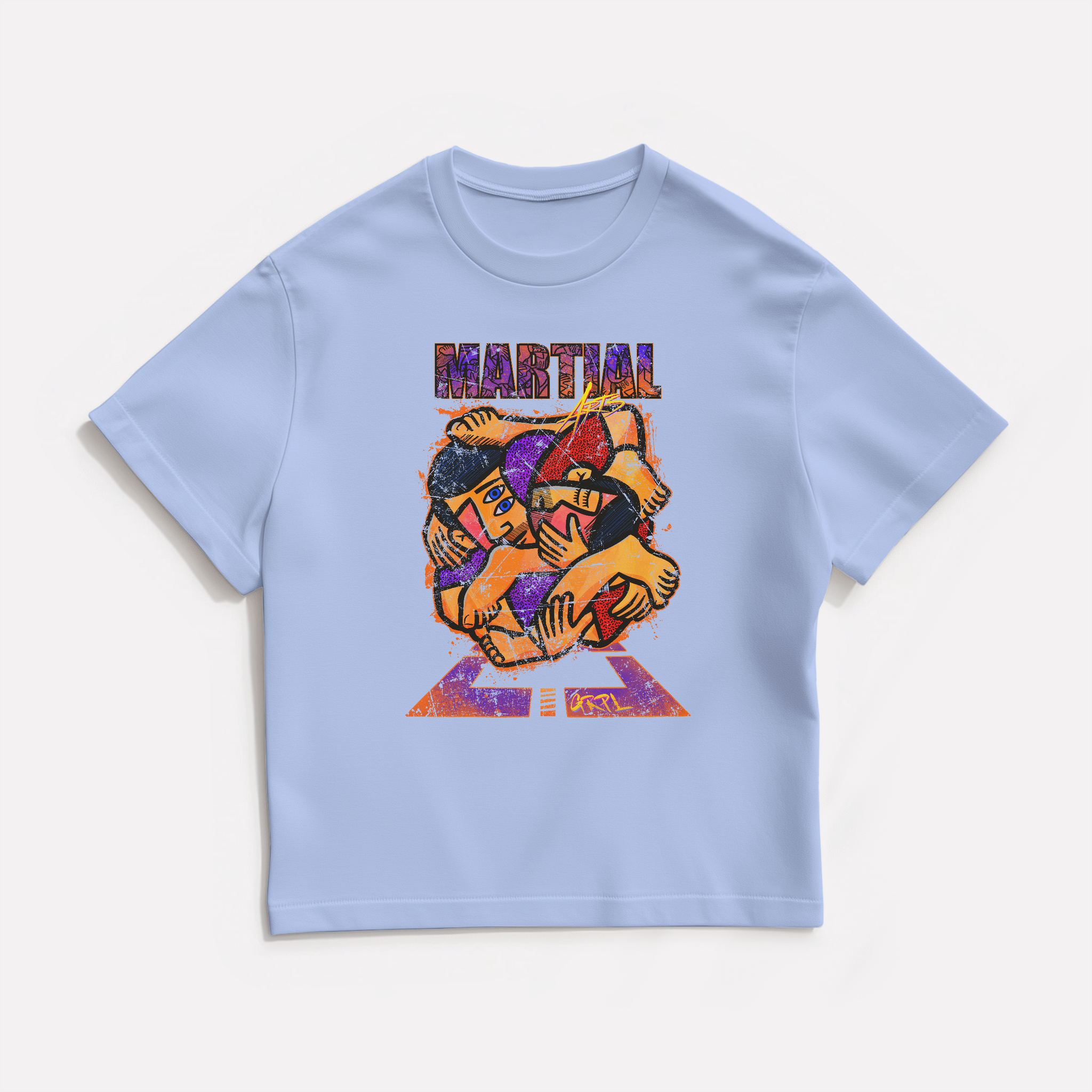 "Martial Arts"Oversized Shirt - GRPL-Brand