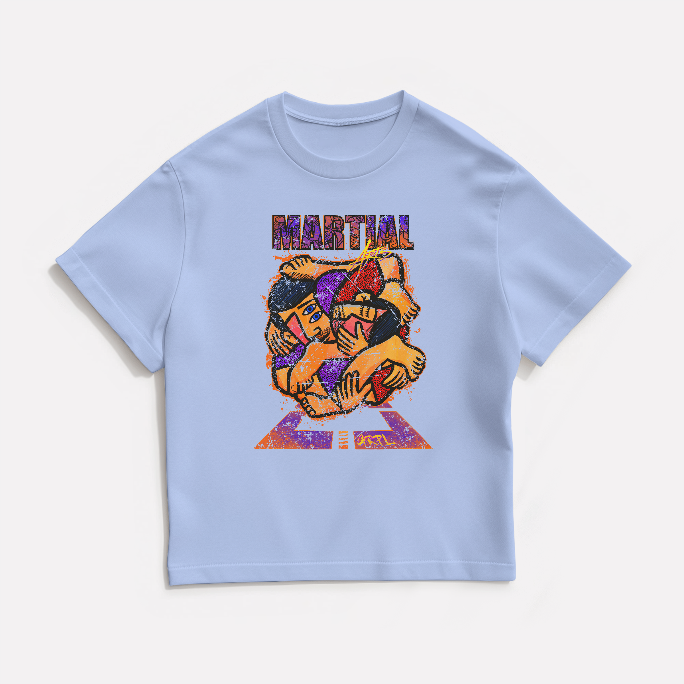 "Martial Arts"Oversized Shirt