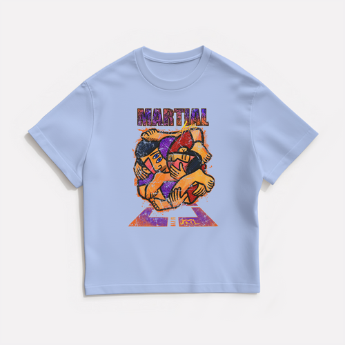"Martial Arts"Oversized Shirt