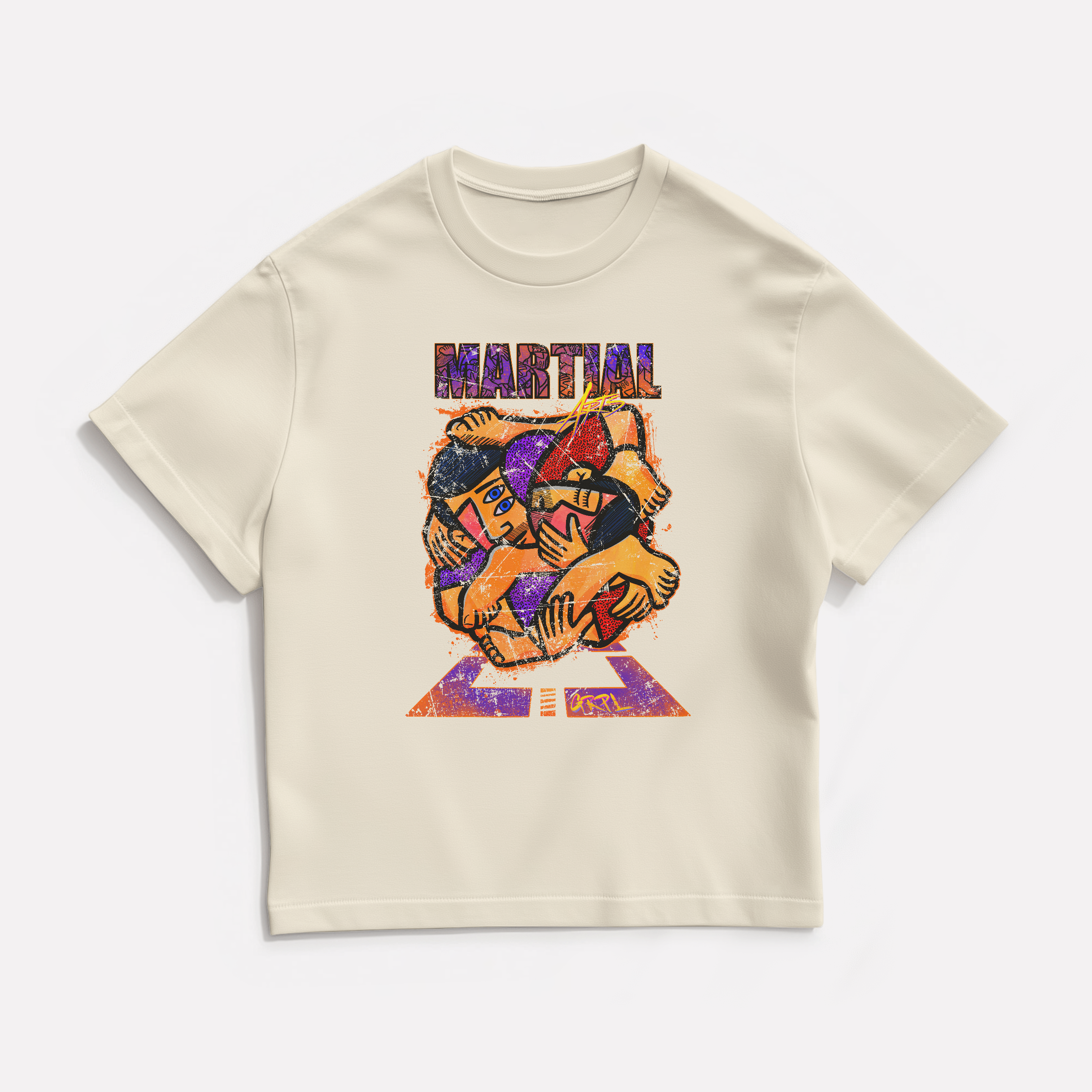 "Martial Arts"Oversized Shirt