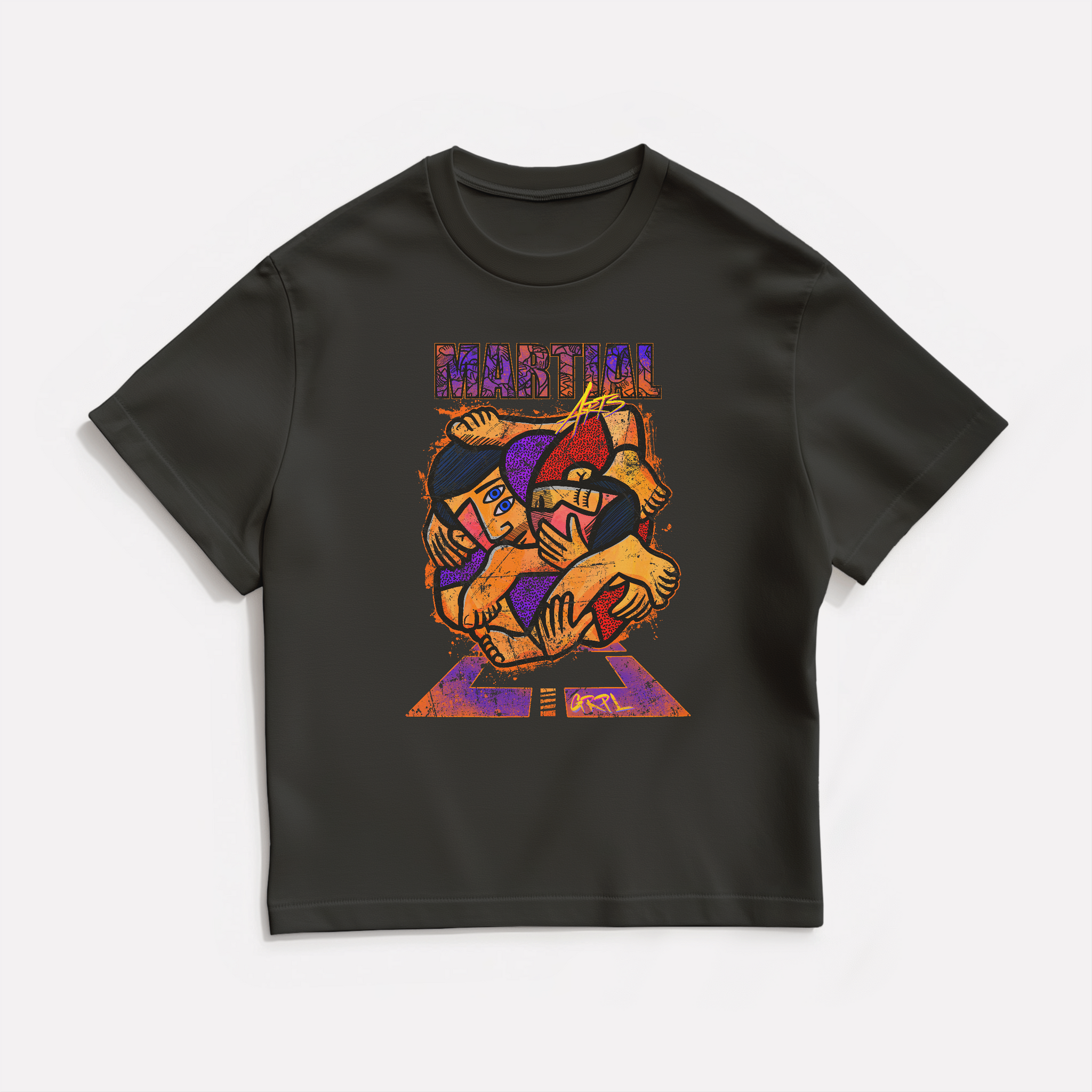 "Martial Arts"Oversized Shirt - GRPL-Brand