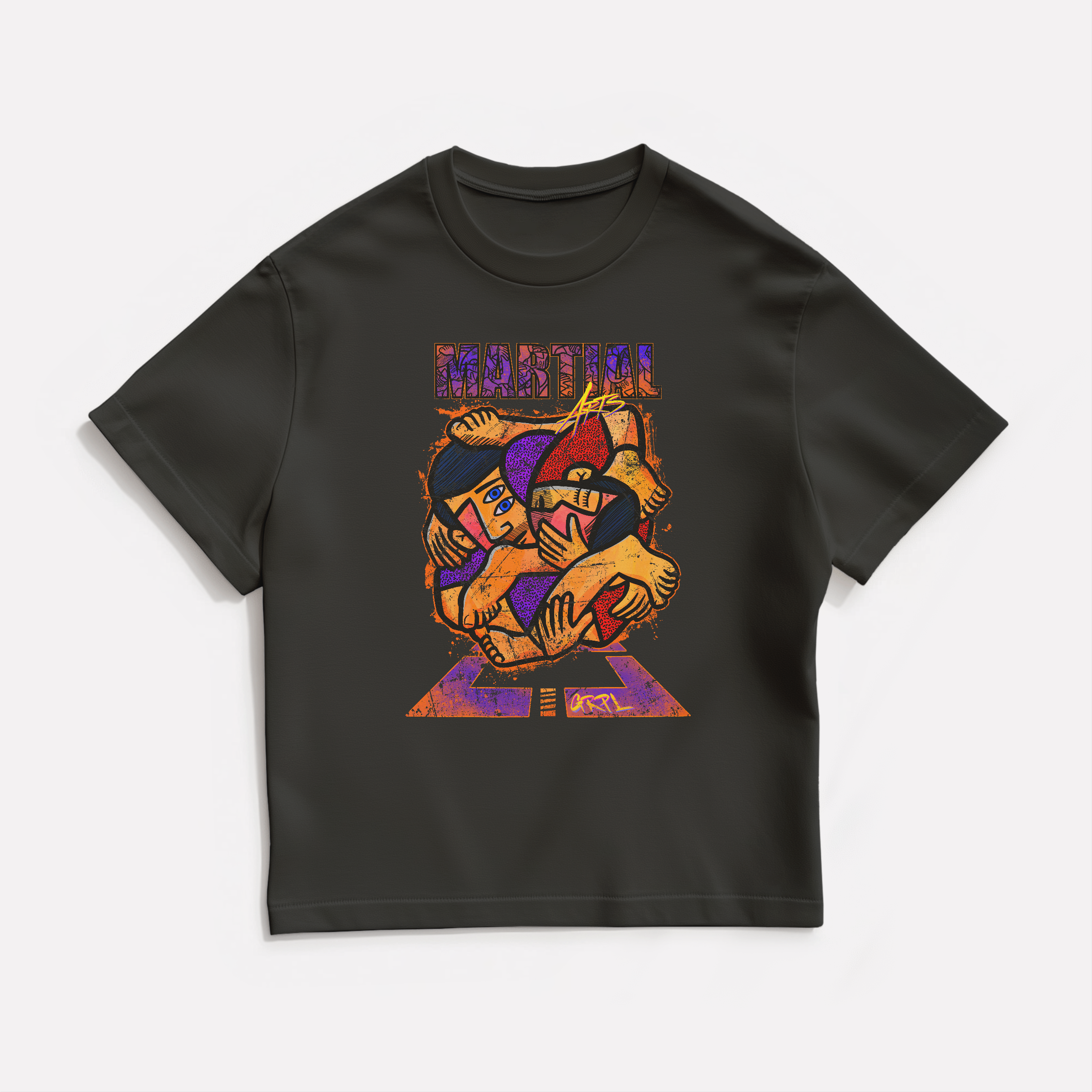 "Martial Arts"Oversized Shirt