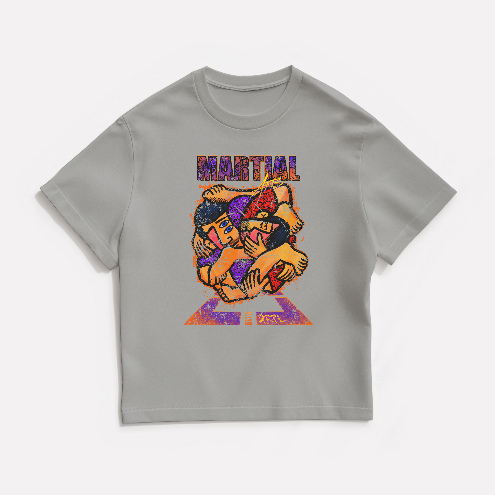 "Martial Arts"Oversized Shirt - GRPL-Brand