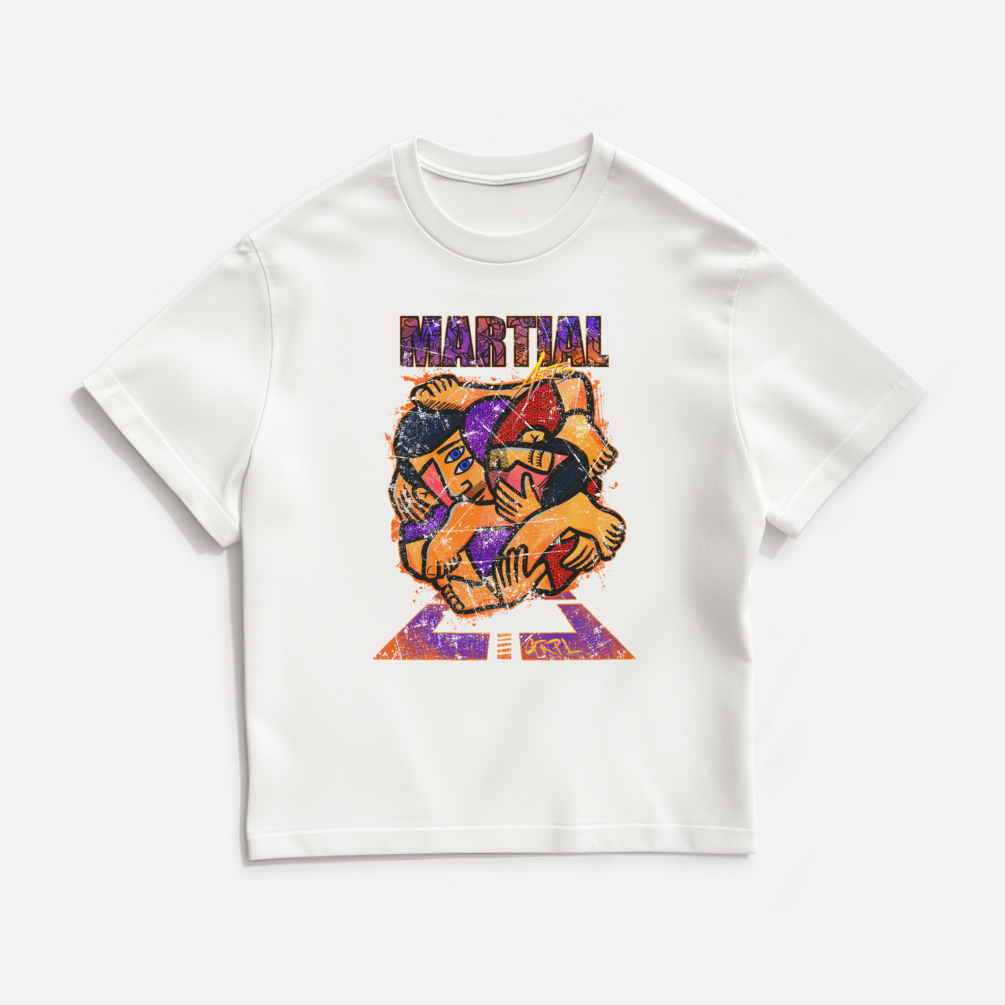 "Martial Arts"Oversized Shirt - GRPL-Brand
