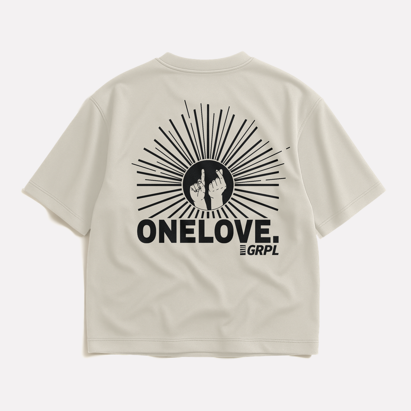 "Will Shine again" Oversize-Shirt