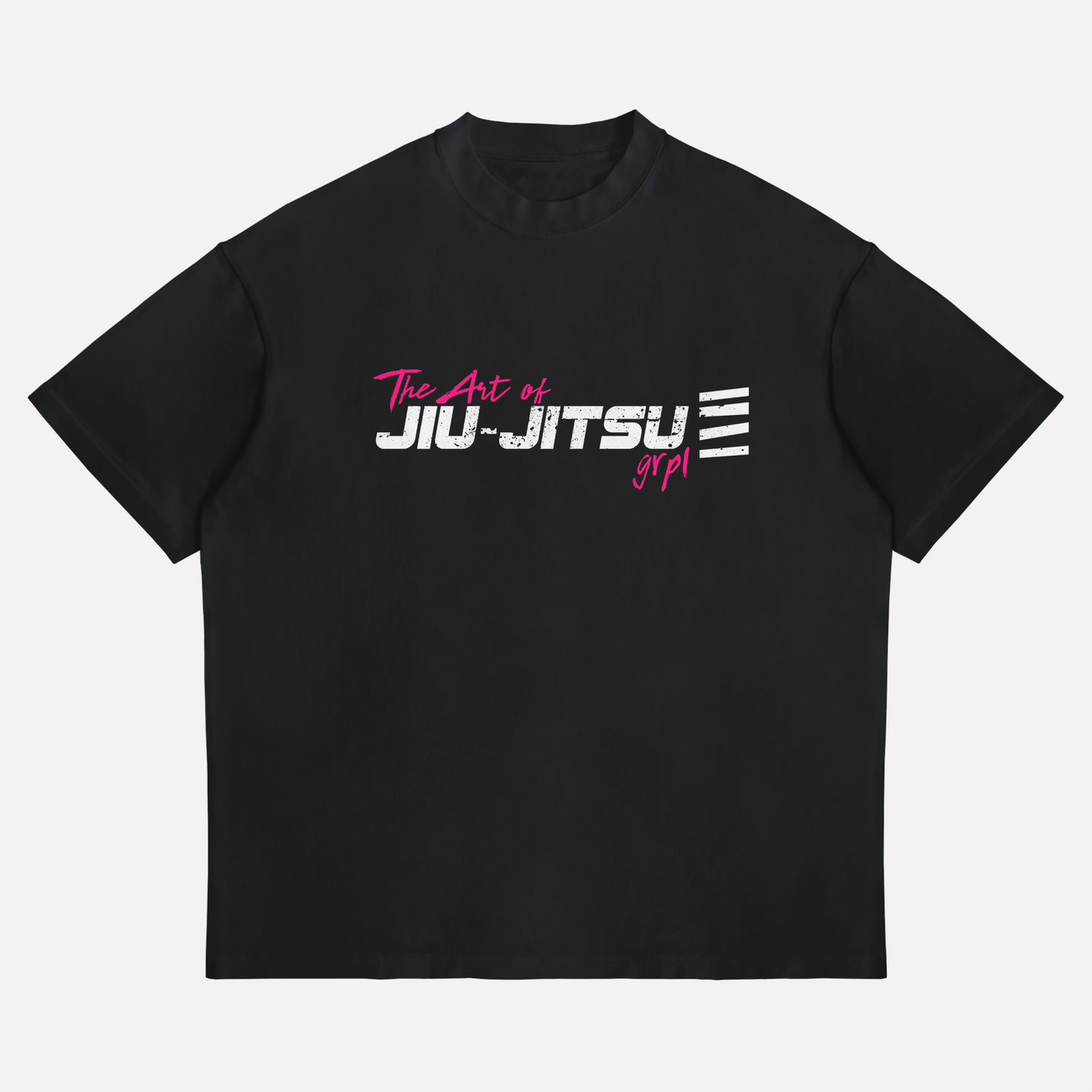 GRPL “The Art of Jiu-Jitsu” Oversized Shirt Pink - GRPL-Brand