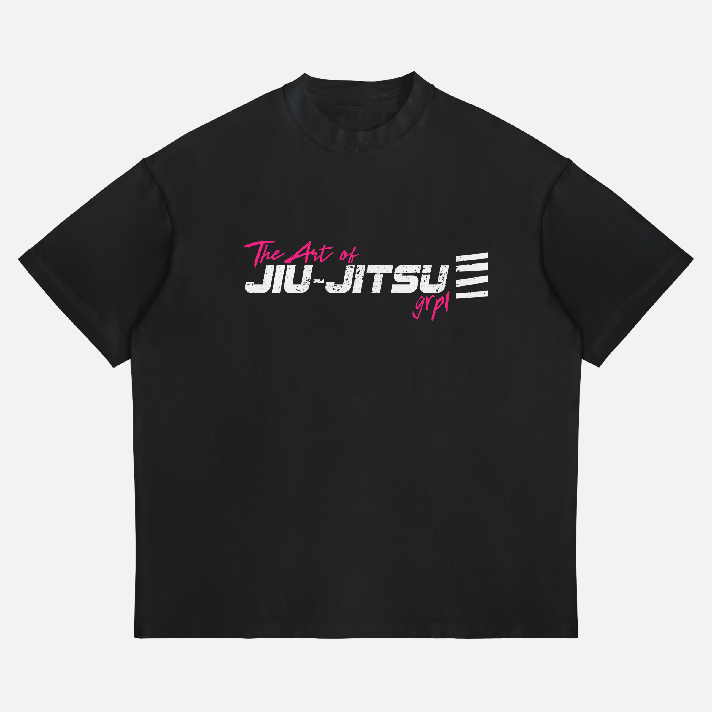 GRPL “The Art of Jiu-Jitsu” Oversized Shirt Pink