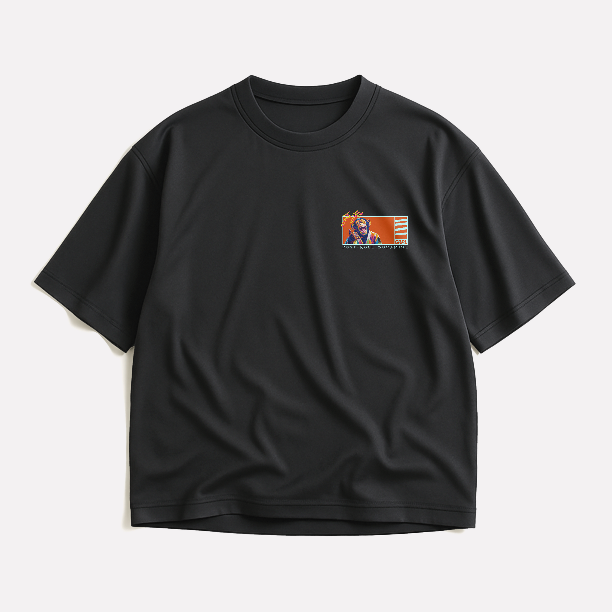 Post Roll Backprint Shirt