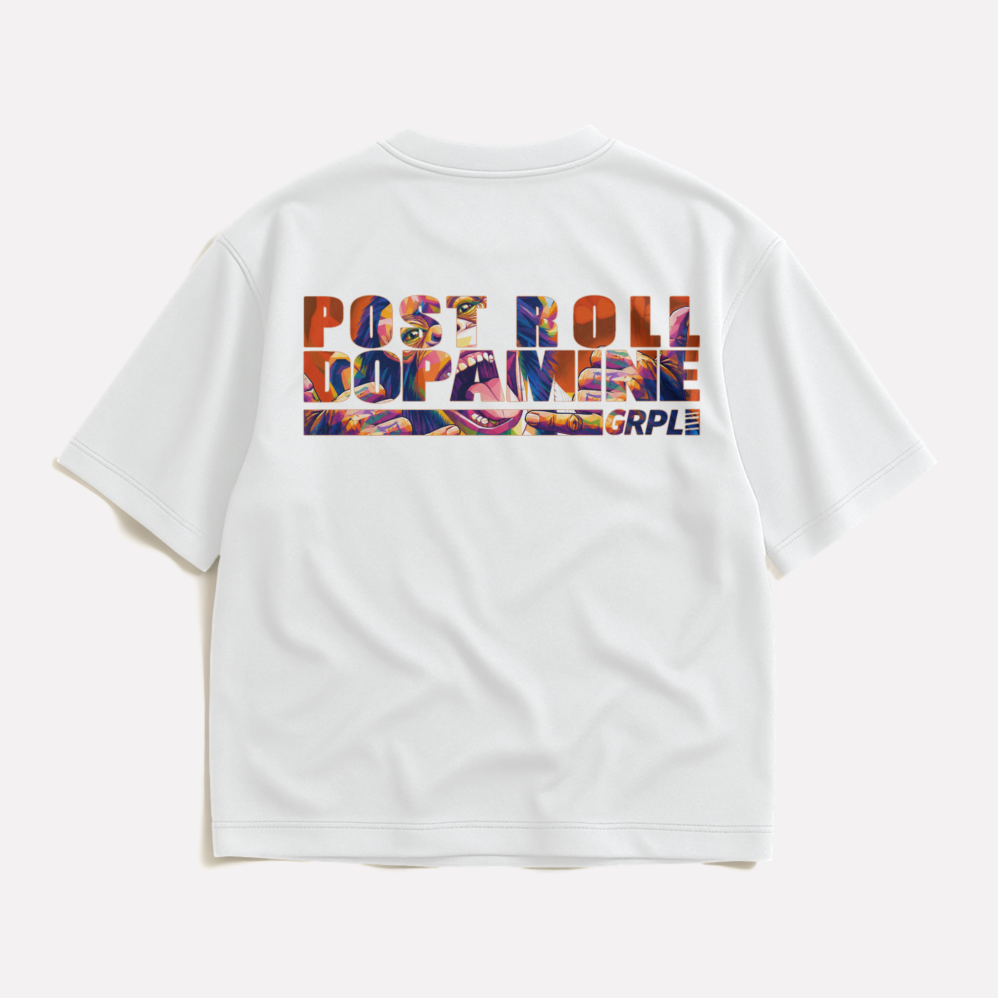 Post Roll Backprint Shirt