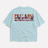 Post Roll Backprint Shirt