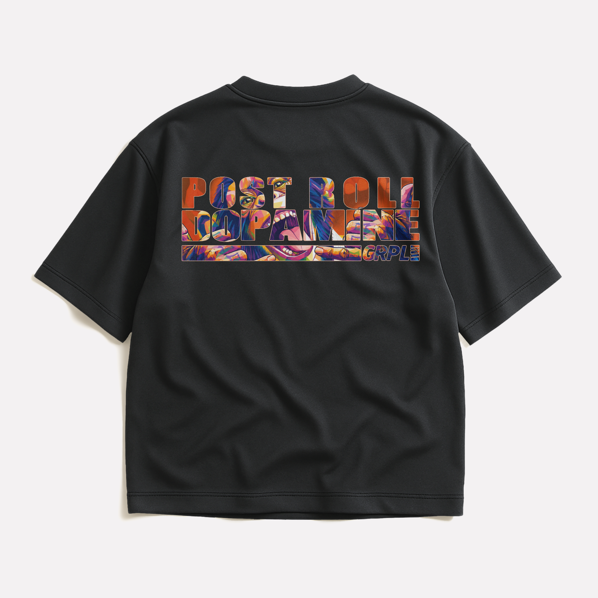 Post Roll Backprint Shirt