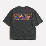 Post Roll Backprint Shirt