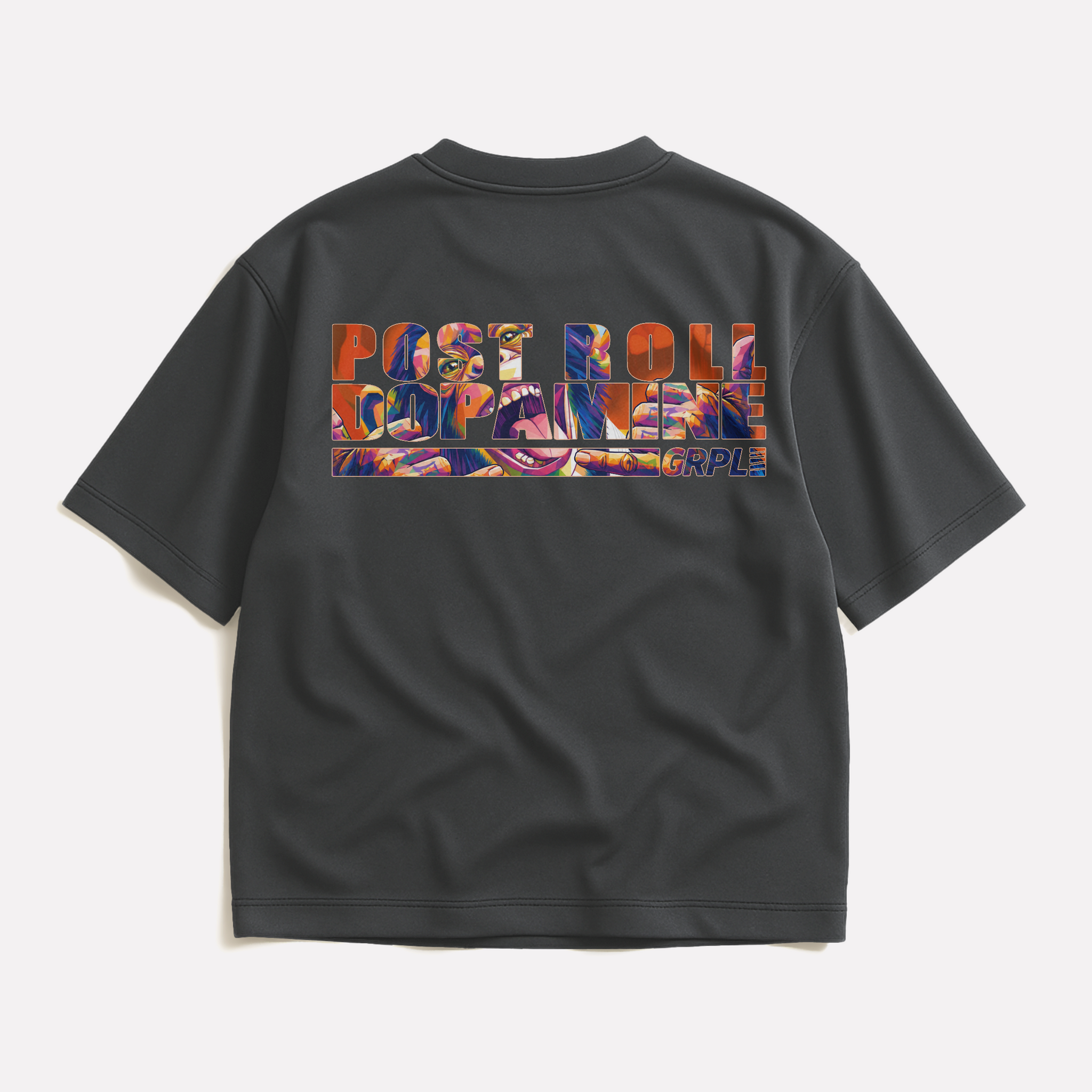 Post Roll Backprint Shirt