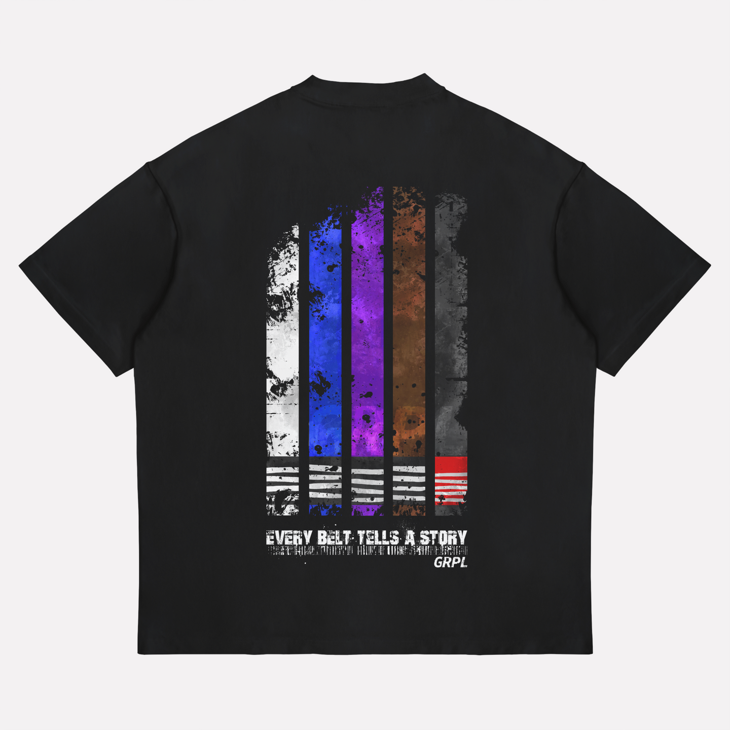 "Every Belt tells a Story" Heavy Oversized Shirt - GRPL-Brand