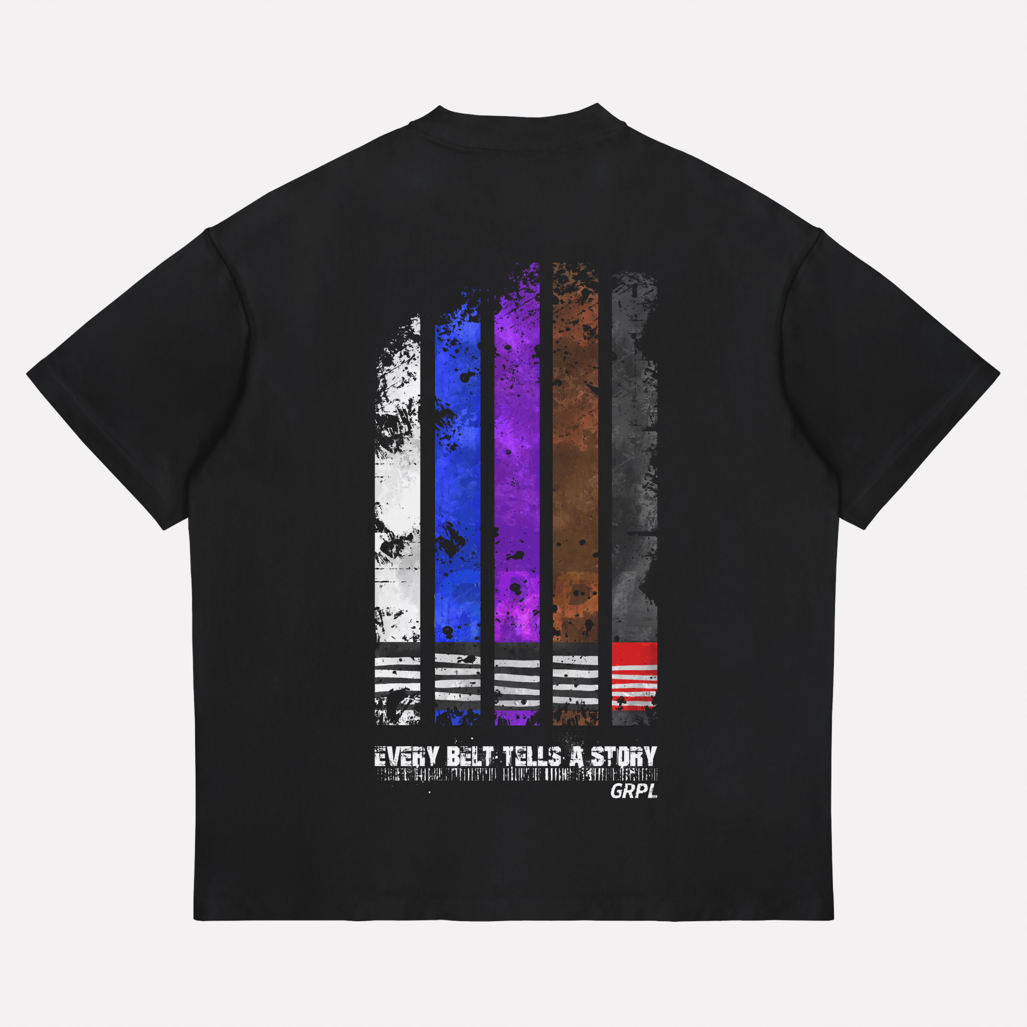 "Every Belt tells a Story" Heavy Oversized Shirt - GRPL-Brand