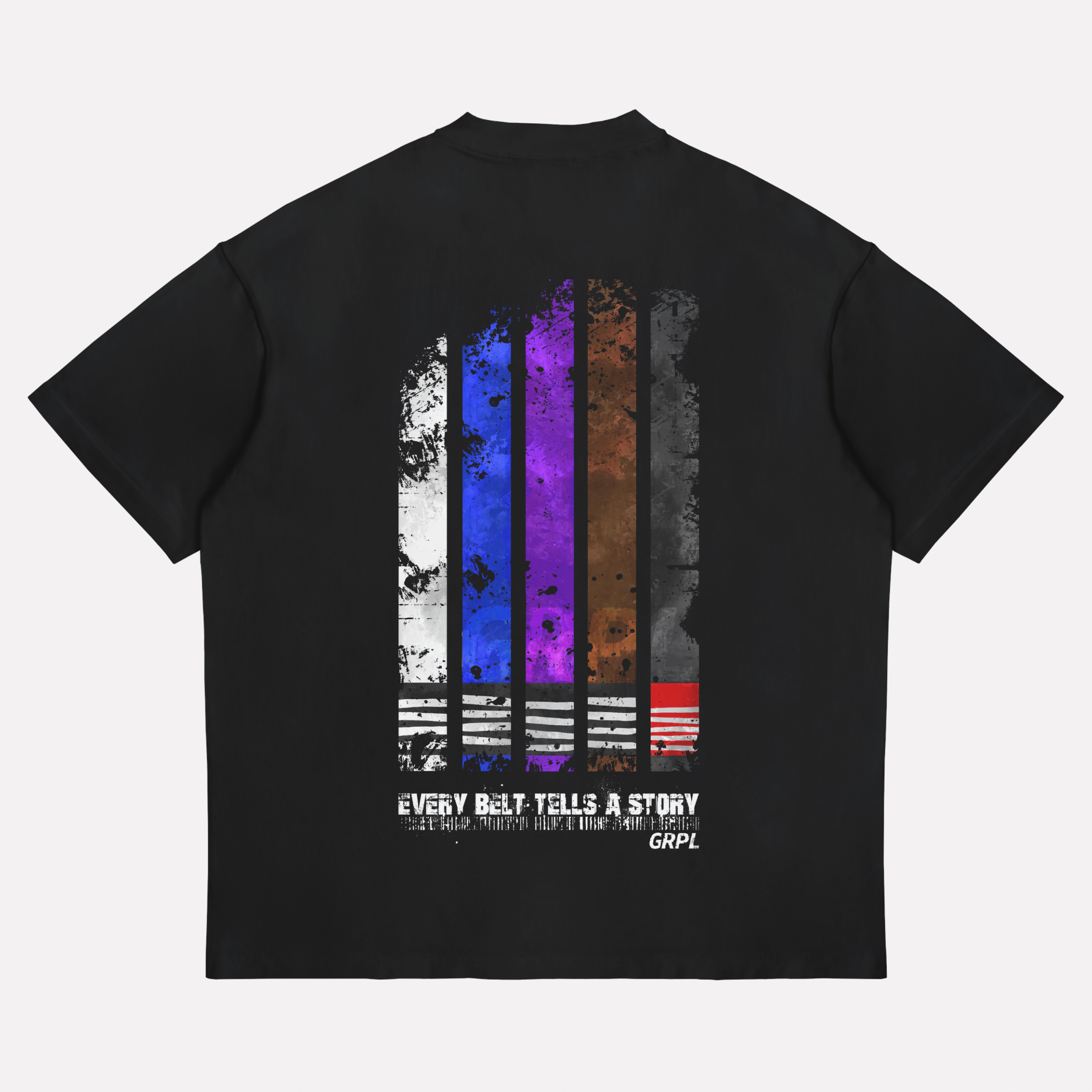 "Every Belt tells a Story" Heavy Oversized Shirt