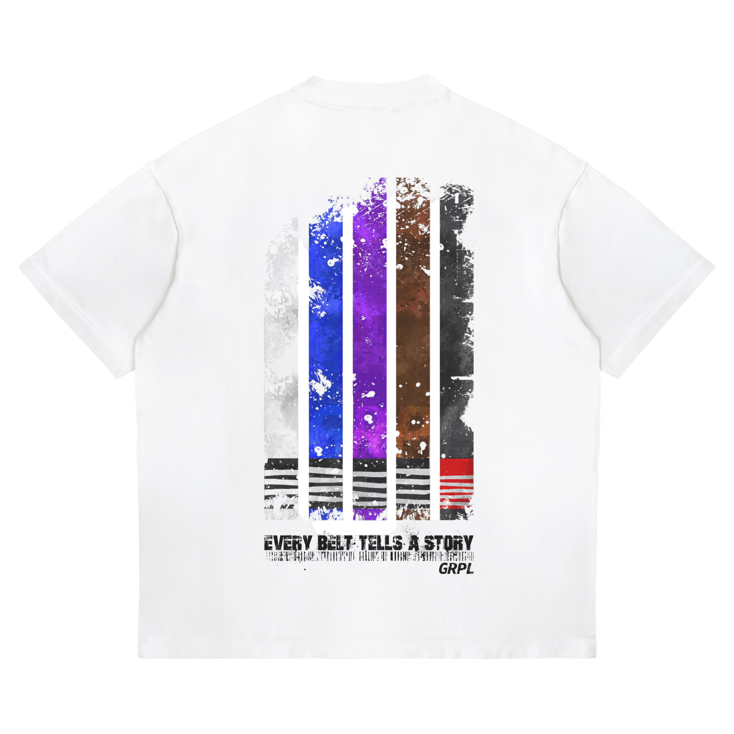 "Every Belt tells a Story" Heavy Oversized Shirt