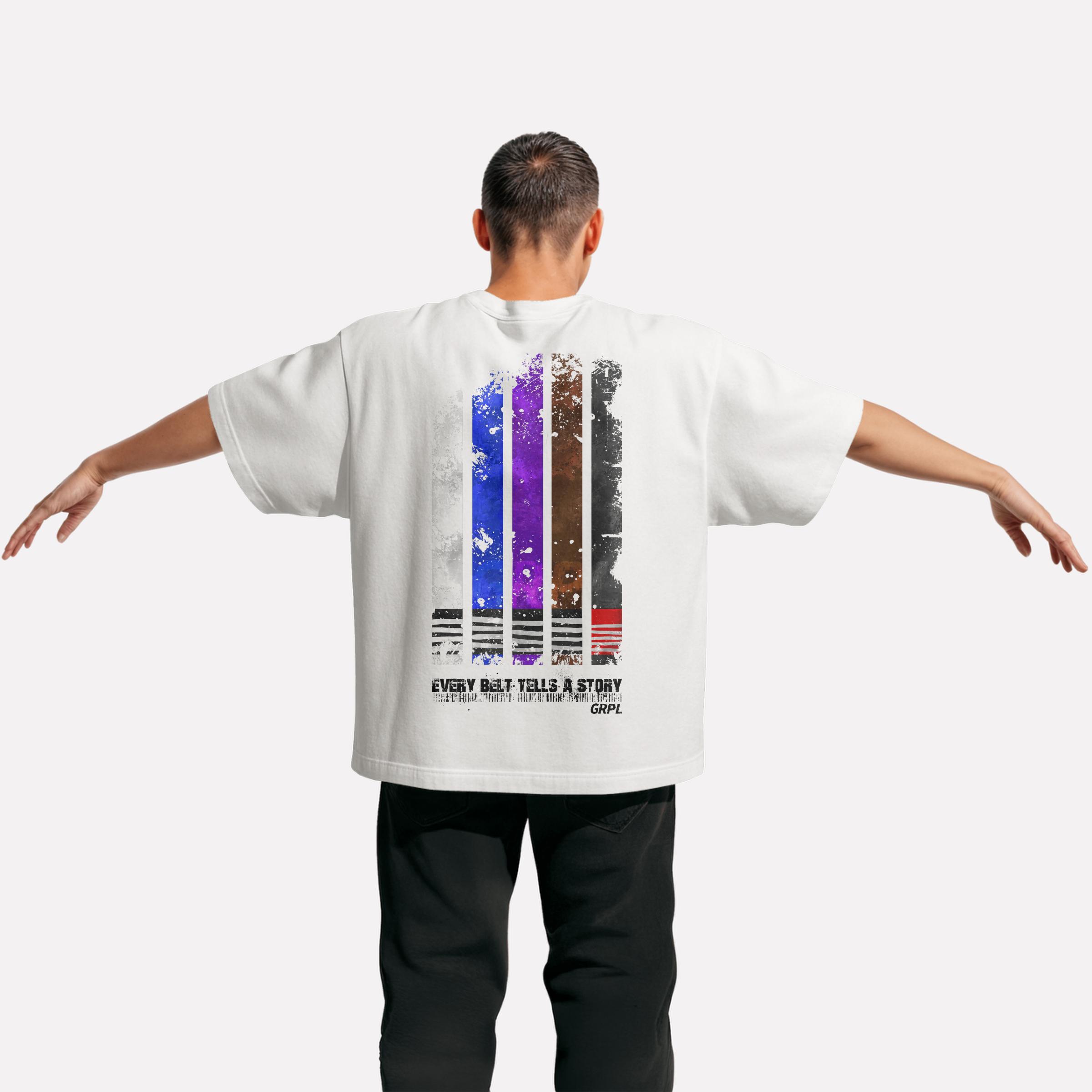 "Every Belt tells a Story" Heavy Oversized Shirt