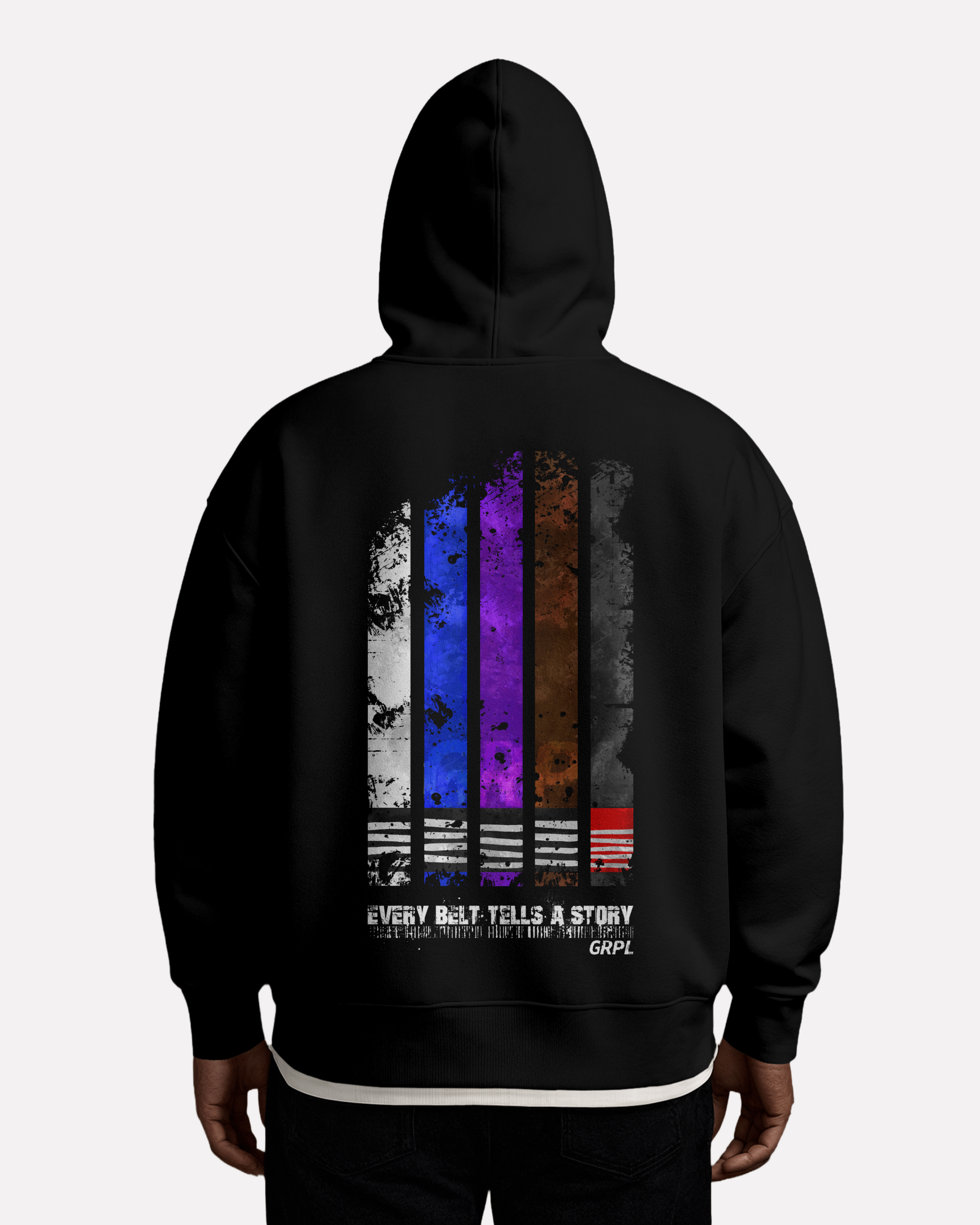"Every Belt tells a Story" Heavy Oversized Hoodie - GRPL-Brand