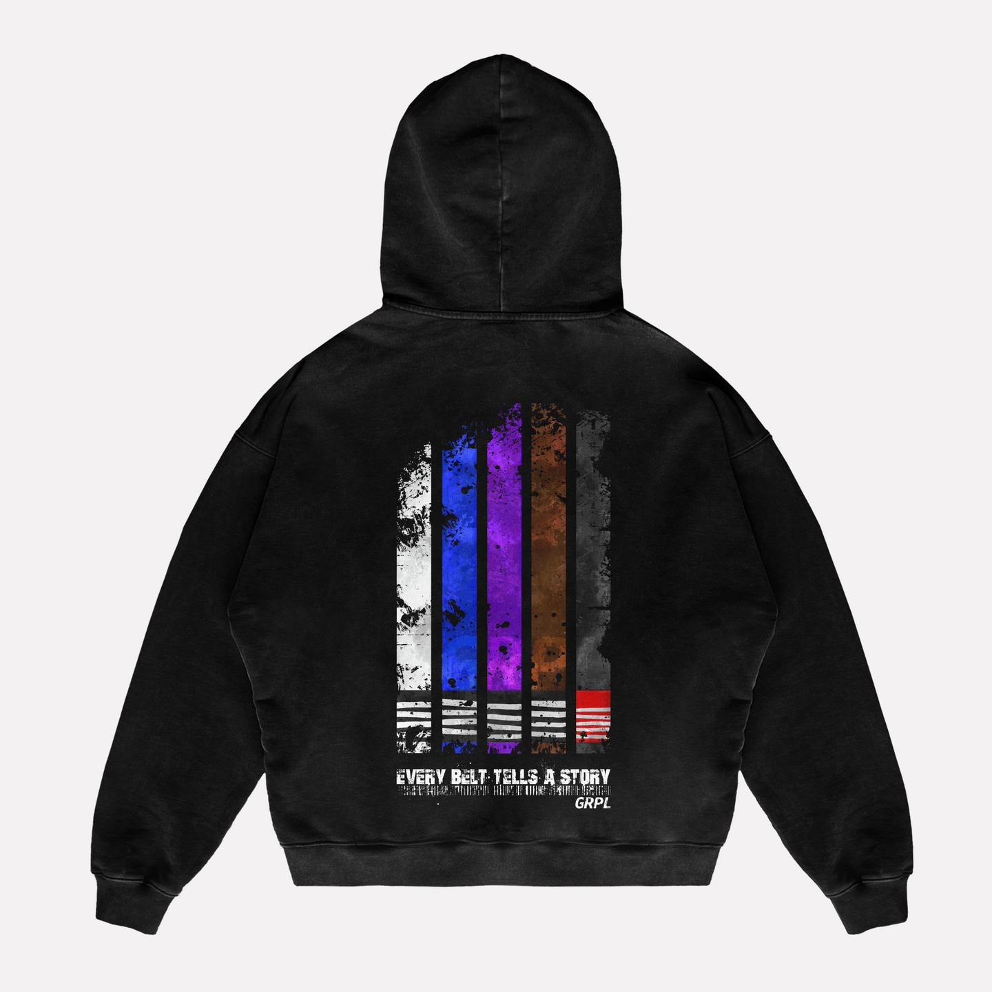"Every Belt tells a Story" Heavy Oversized Hoodie - GRPL-Brand
