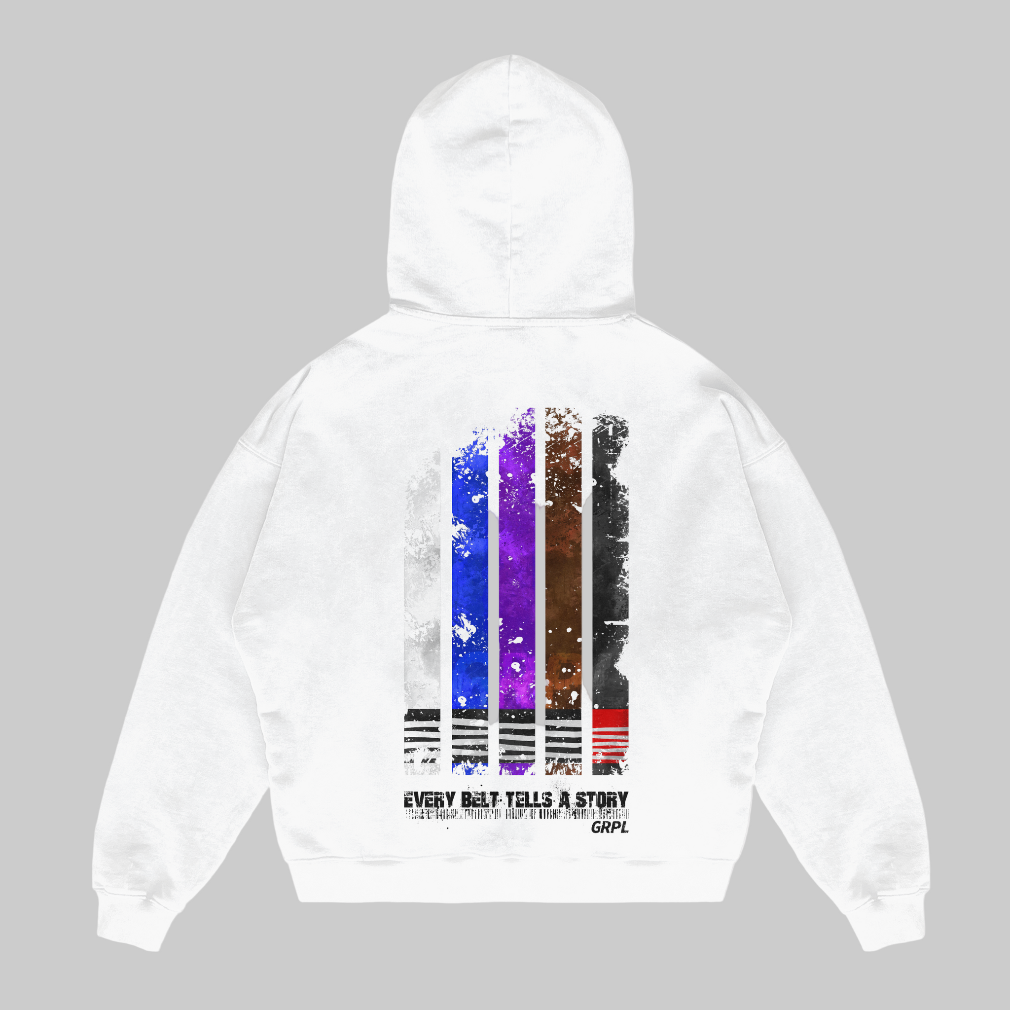 "Every Belt tells a Story" Heavy Oversized Hoodie - GRPL-Brand