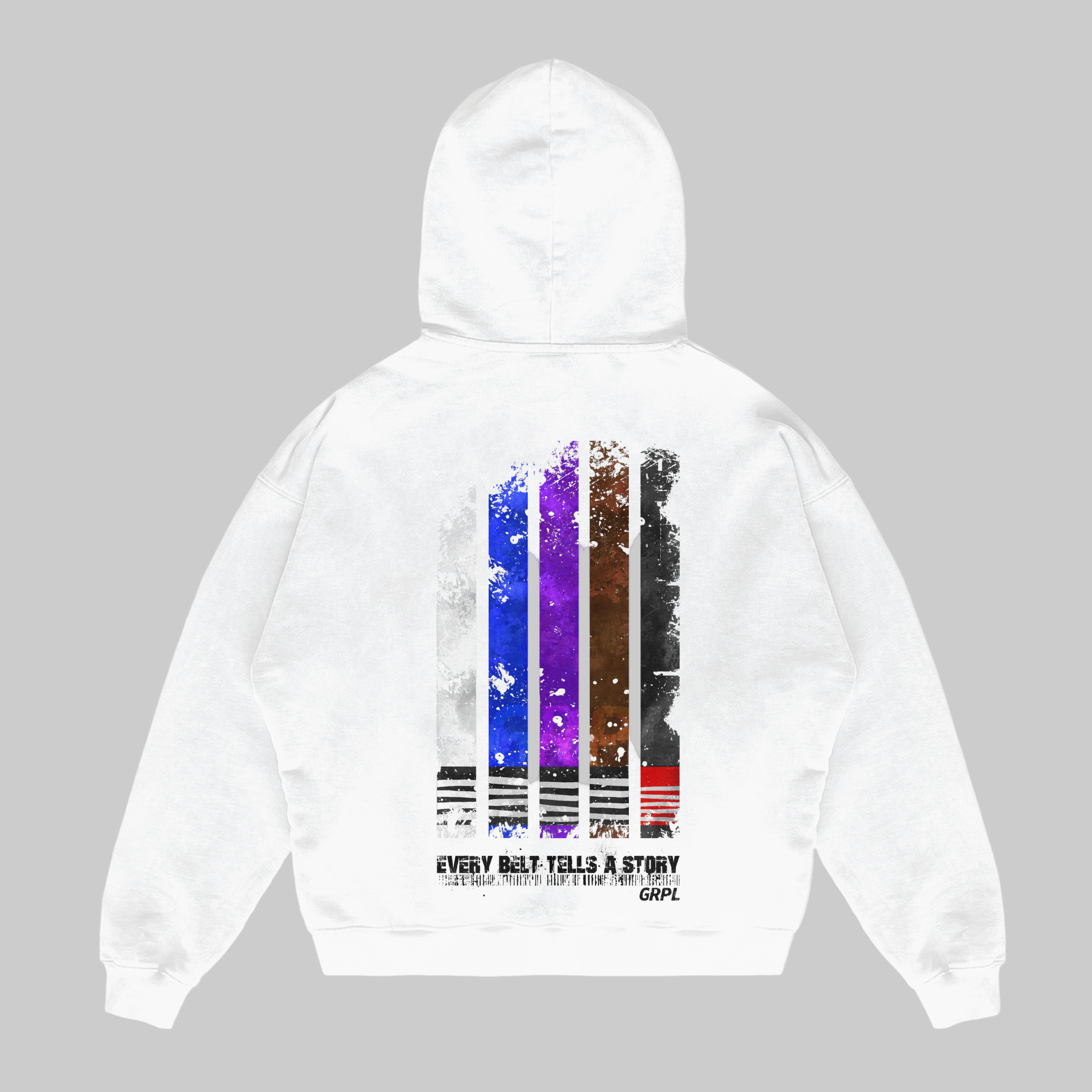 "Every Belt tells a Story" Heavy Oversized Hoodie