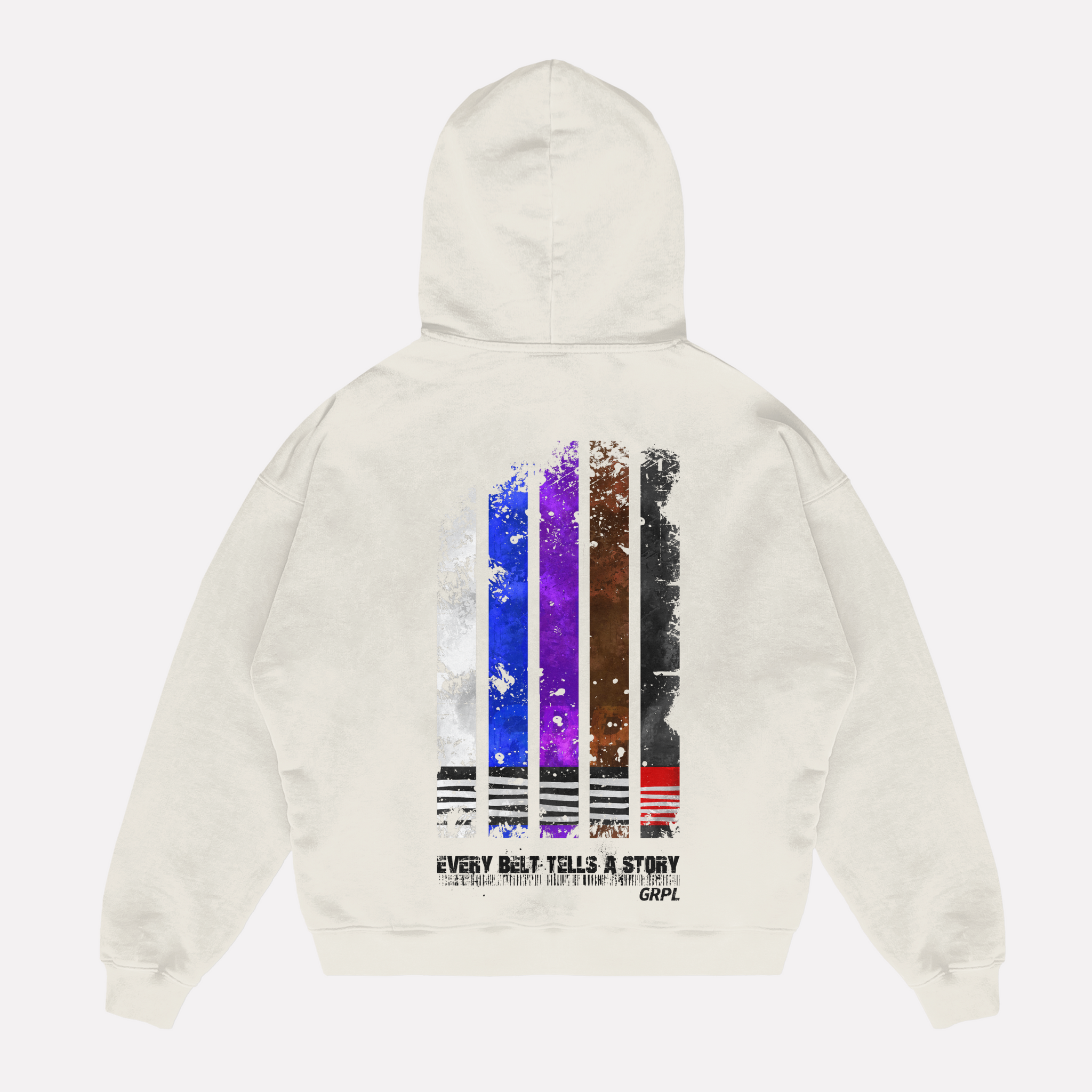 "Every Belt tells a Story" Heavy Oversized Hoodie - GRPL-Brand
